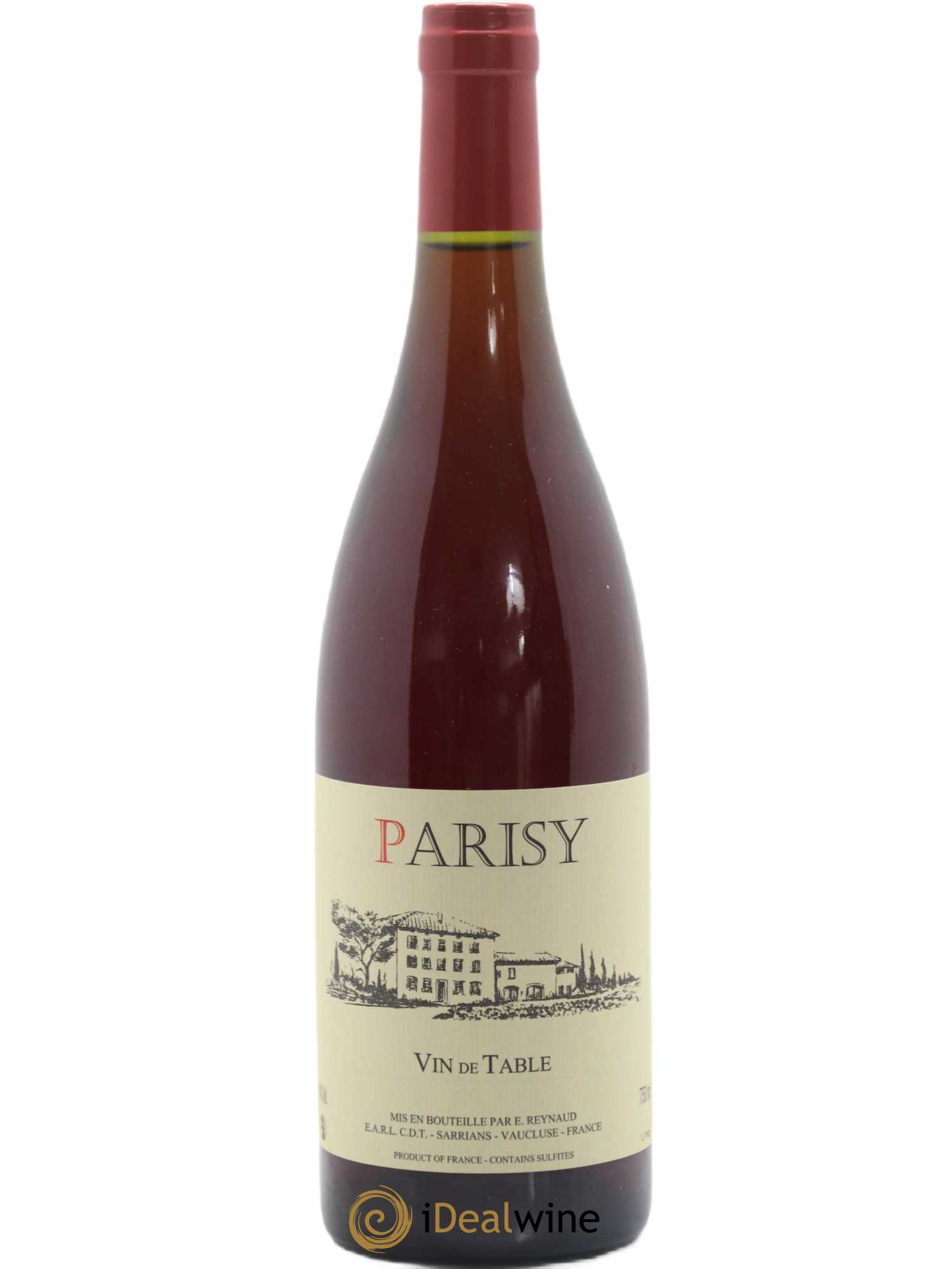 Vin de Table Parisy Emmanuel Reynaud - Lot de 1 bouteille - 0