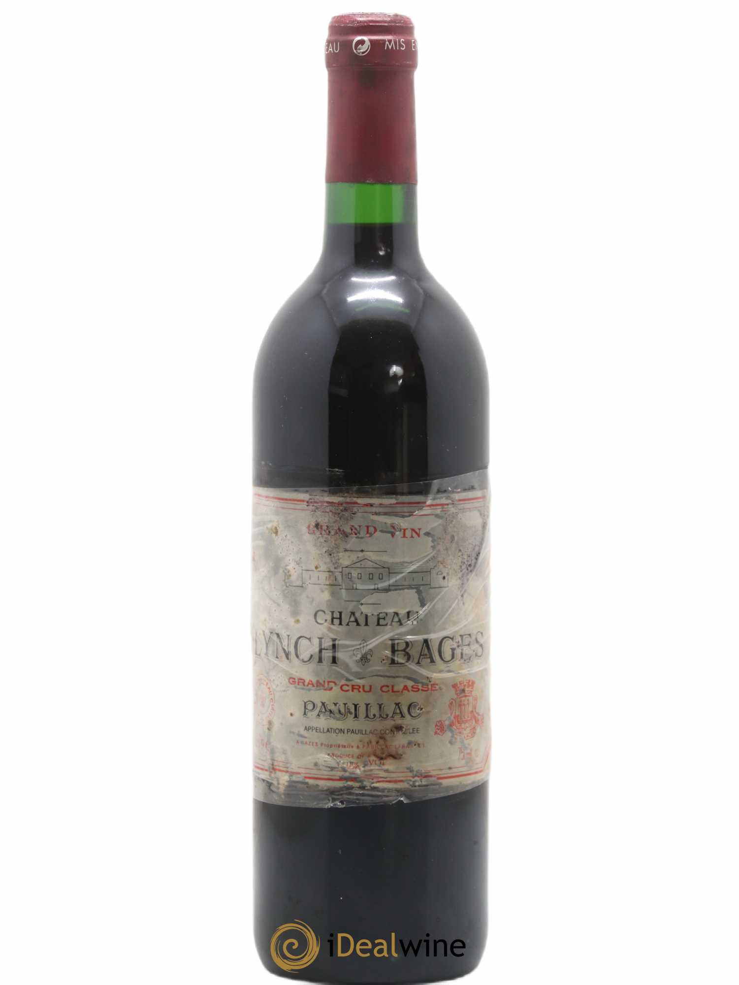 Château Lynch Bages 5ème Grand Cru Classé 1996 - Lot de 1 bouteille - 0