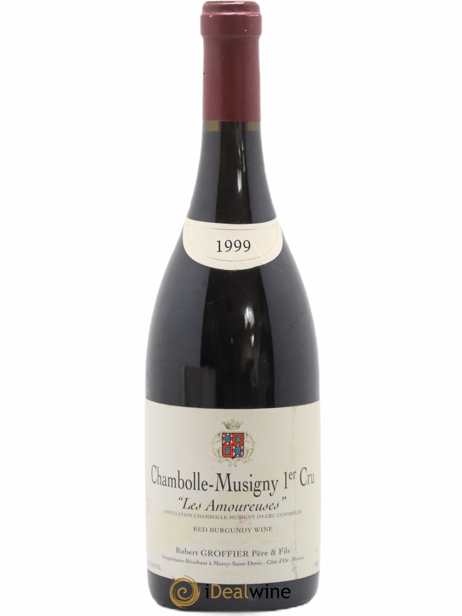 Chambolle-Musigny 1er Cru Les Amoureuses Robert Groffier Père & Fils (Domaine) 1999 - Lot de 1 bouteille - 0