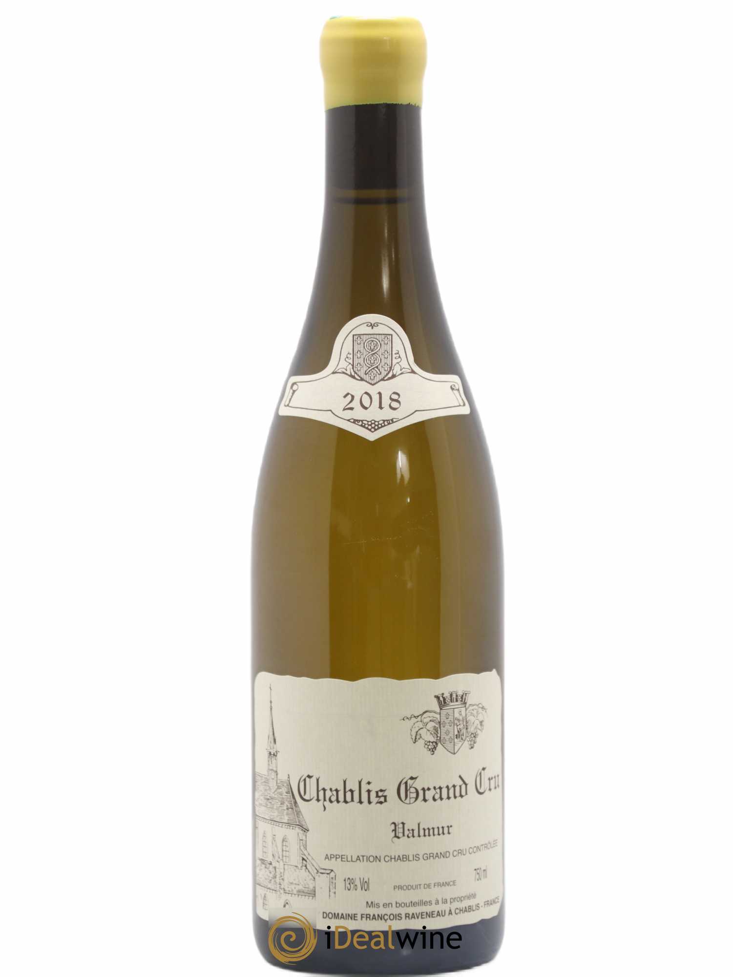 Chablis Grand Cru Valmur Raveneau (Domaine) 2018 - Lot de 1 bouteille - 0