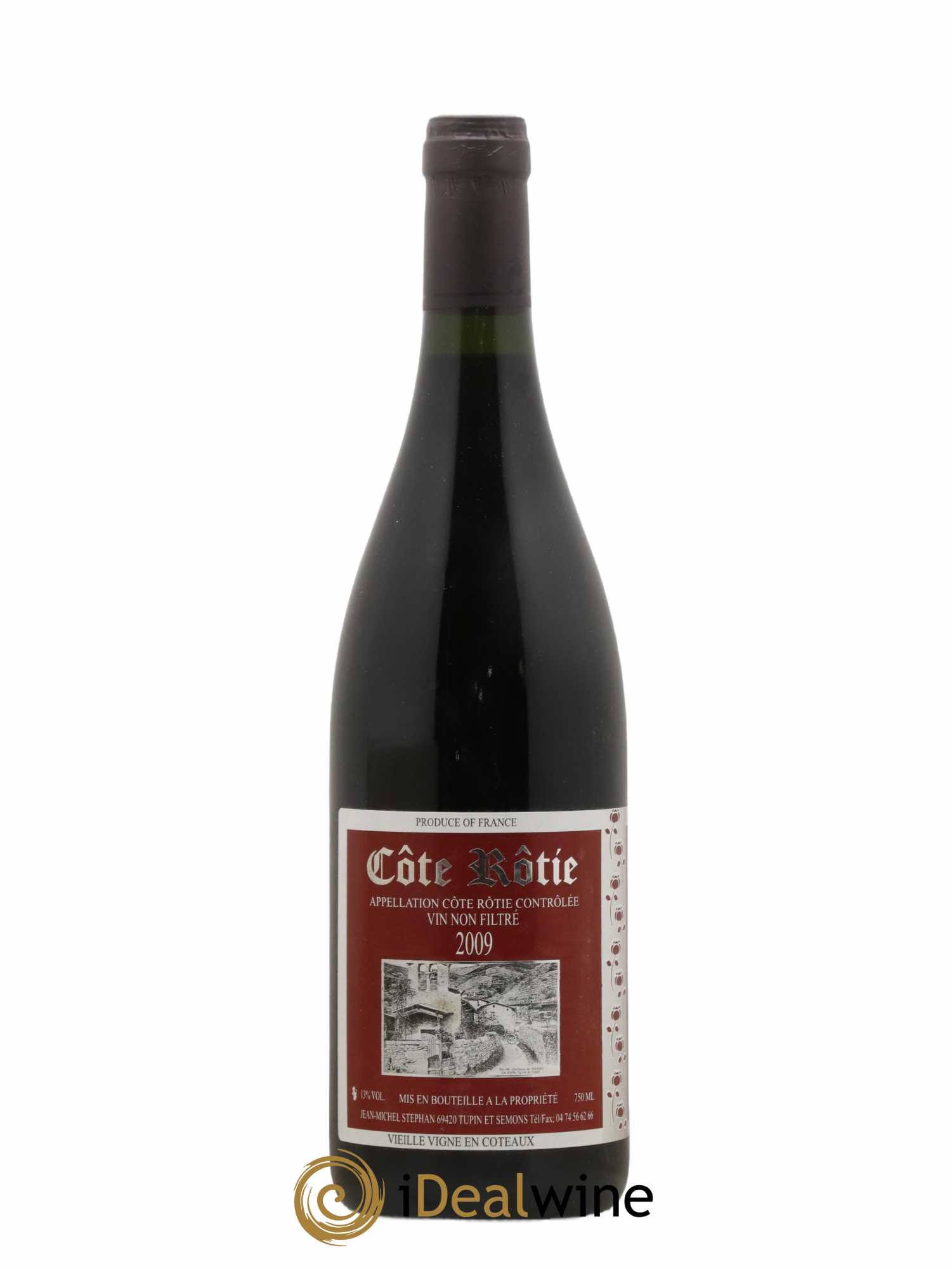 Côte-Rôtie Vieilles Vignes en Coteaux Jean-Michel Stephan 2009 - Lot of 1 bottle - 0