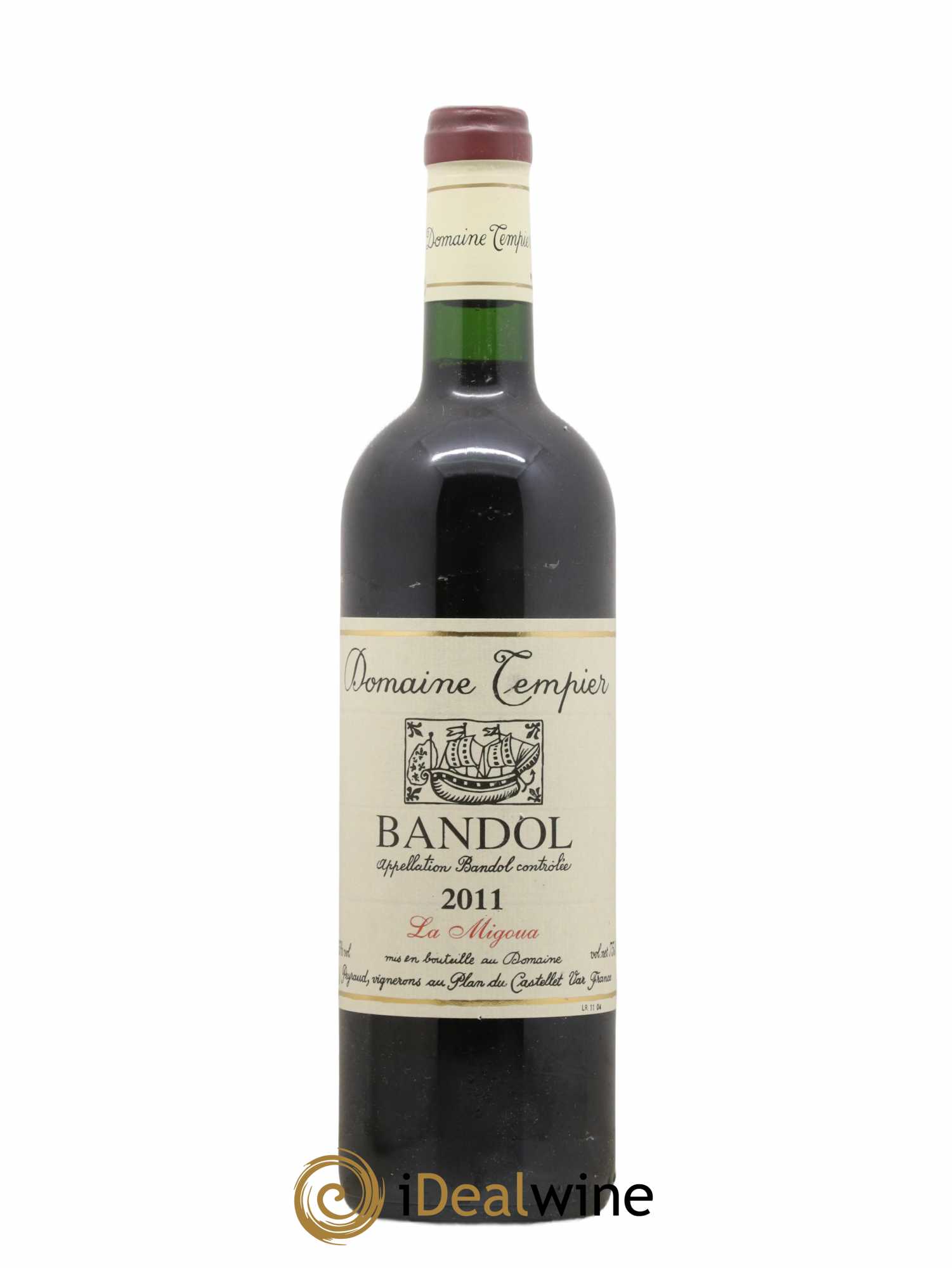 Bandol Domaine Tempier Cuvée La Migoua Famille Peyraud 2011 - Lot de 1 bouteille - 0