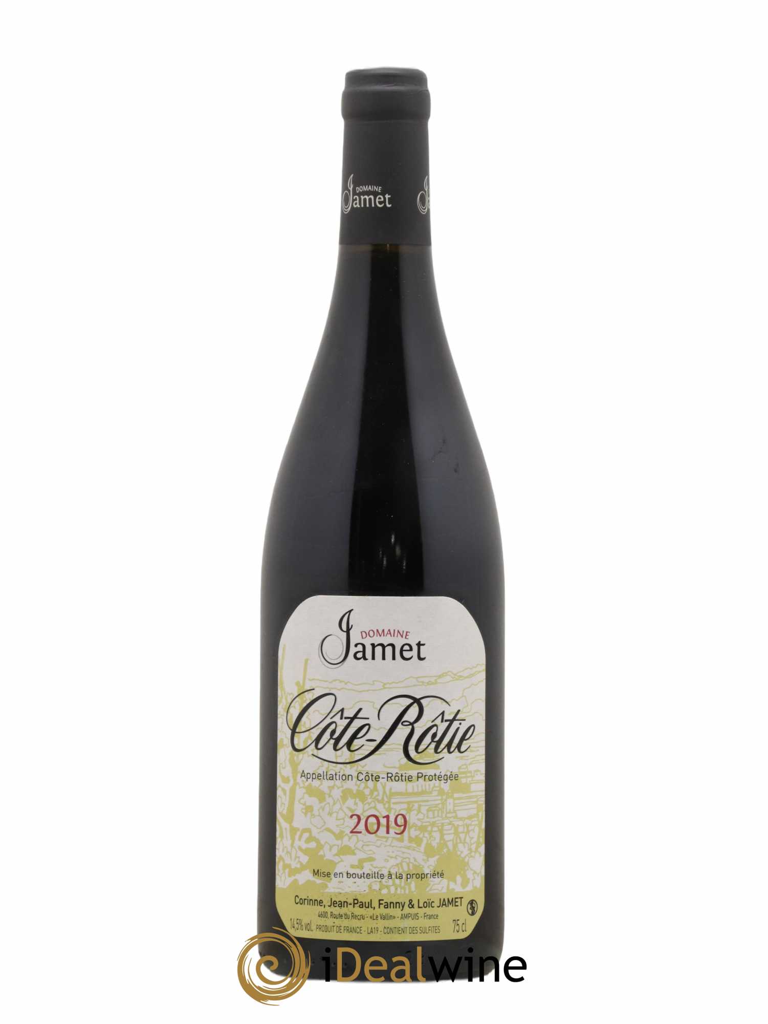 Côte-Rôtie Jamet (Domaine) 2019 - Lot de 1 bouteille - 0