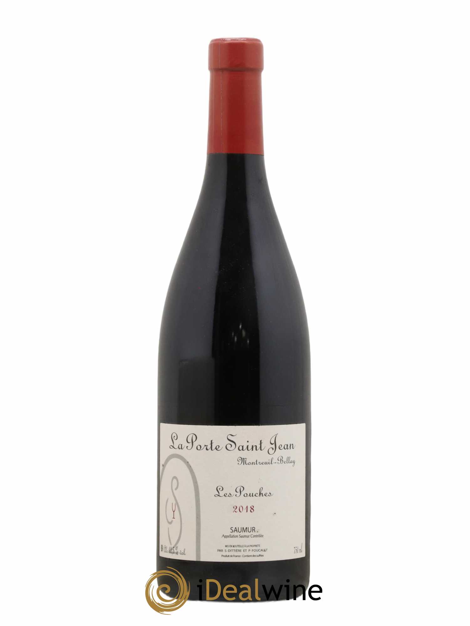 Saumur Les Pouches La Porte Saint Jean 2018 - Lot de 1 bouteille - 0