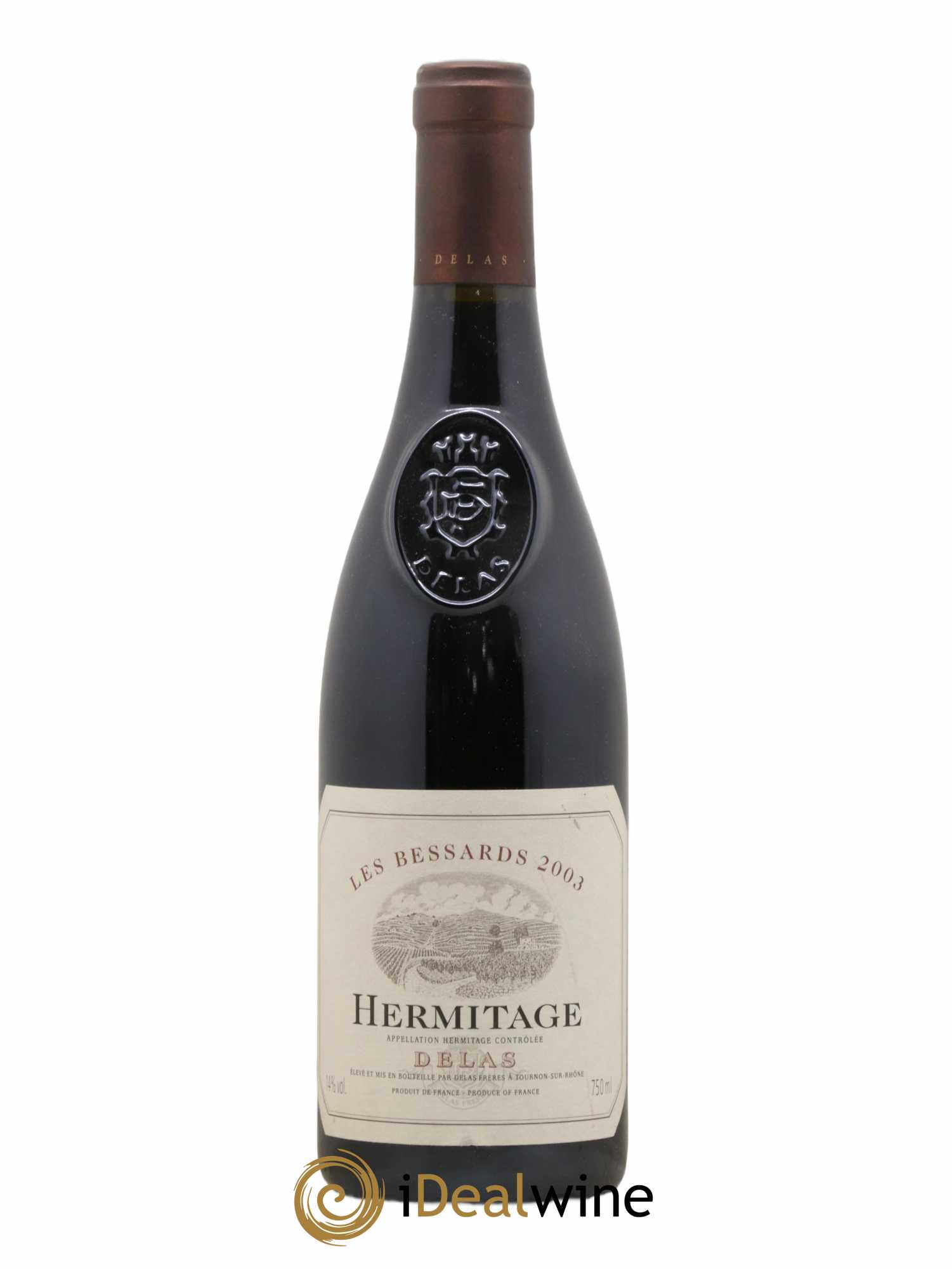 Hermitage Les Bessards Delas Frères 2003 - Lot de 1 bouteille - 0