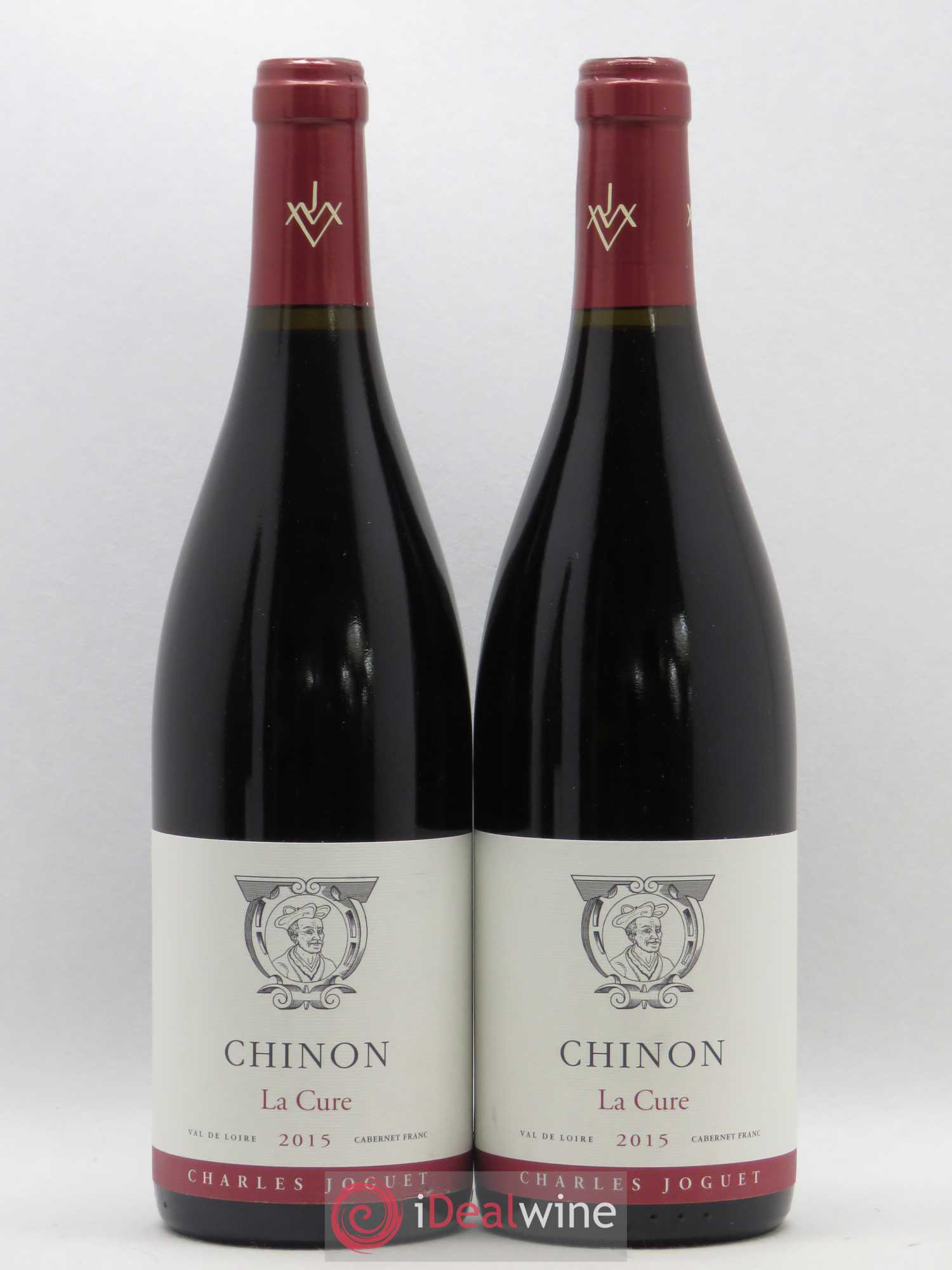 Chinon La Cure Joguet 2015 - Posten von 2 Flaschen - 0