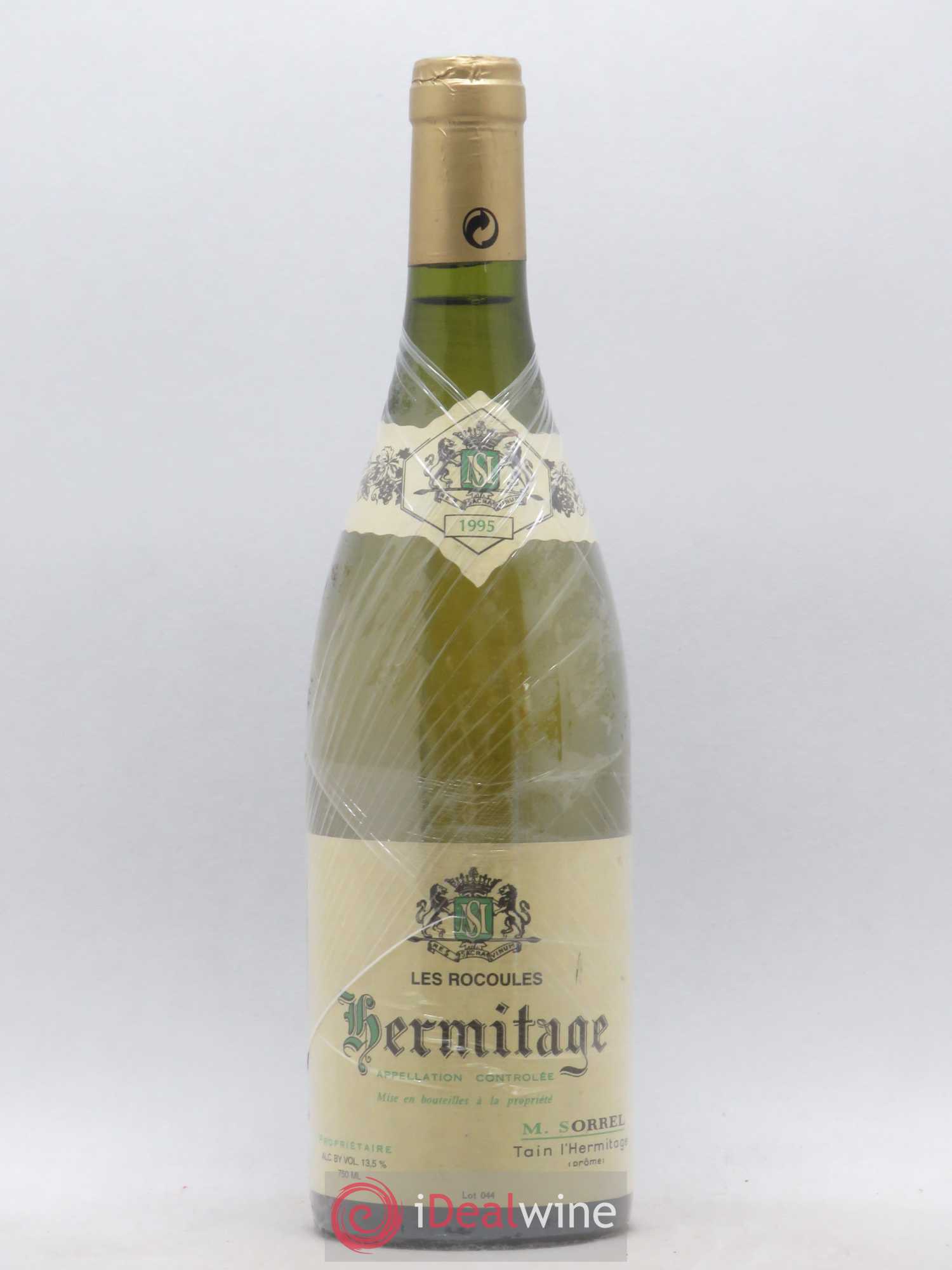 Hermitage Les Rocoules Marc Sorrel 1995 - Lot de 1 bouteille - 0