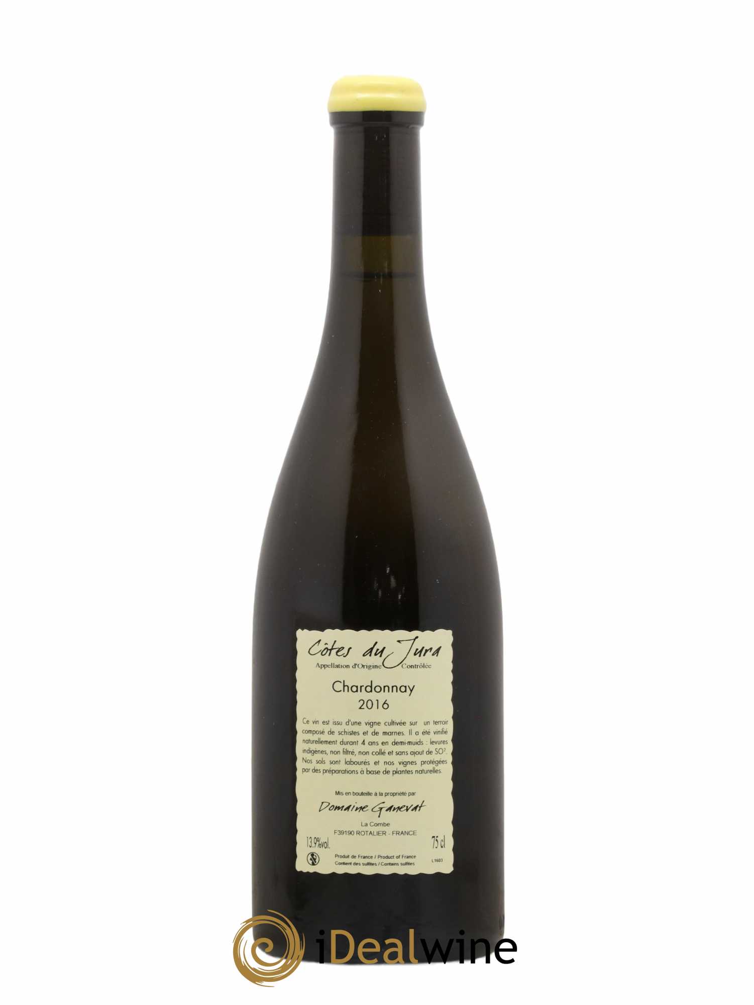 Côtes du Jura Grusse en Billat Jean-François Ganevat (Domaine) 2016 - Lot de 1 bouteille - 1