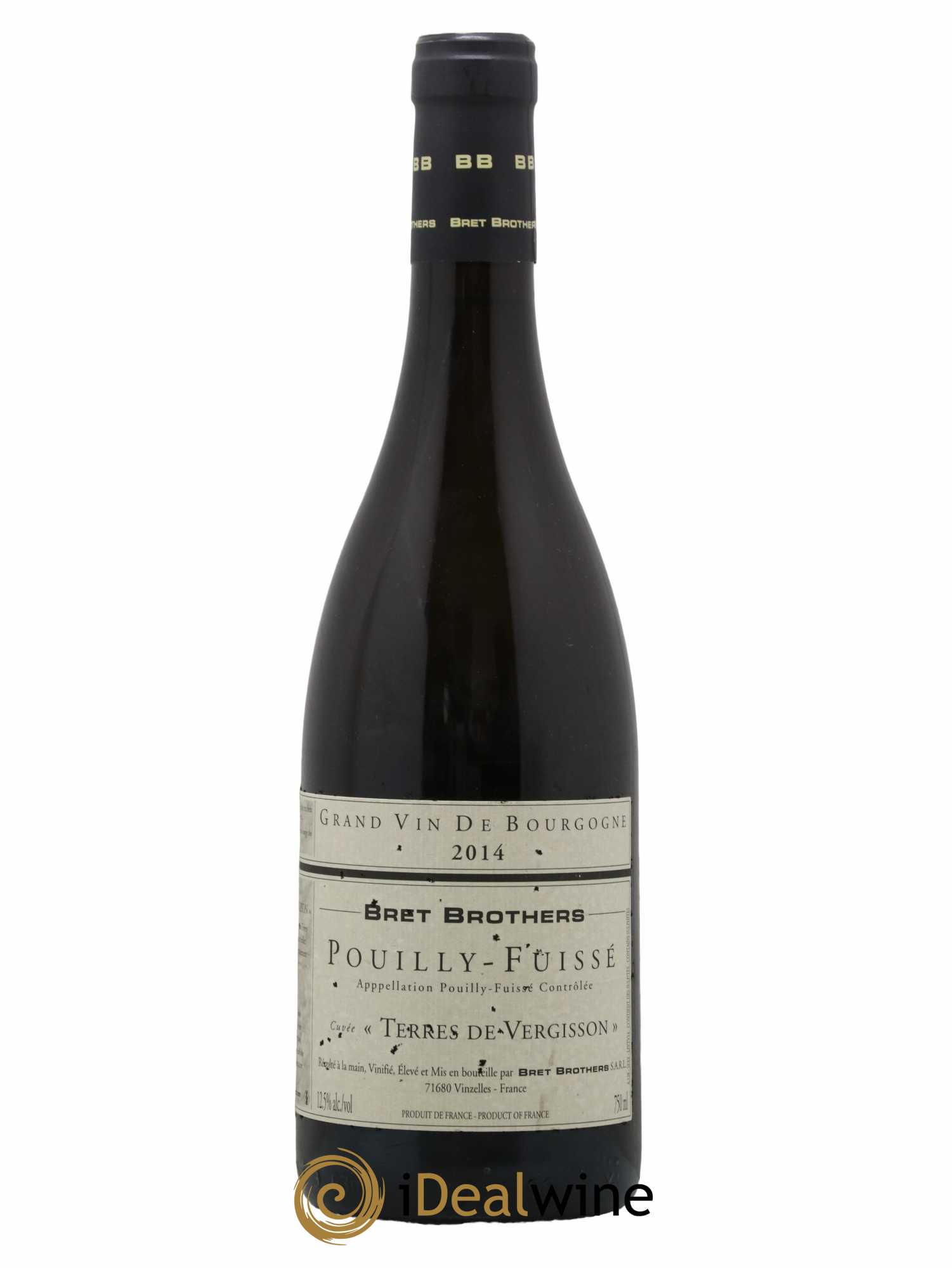Pouilly-Fuissé Cuvée Terres De Vergisson Bret Brothers 2014 - Lot de 1 bouteille - 0
