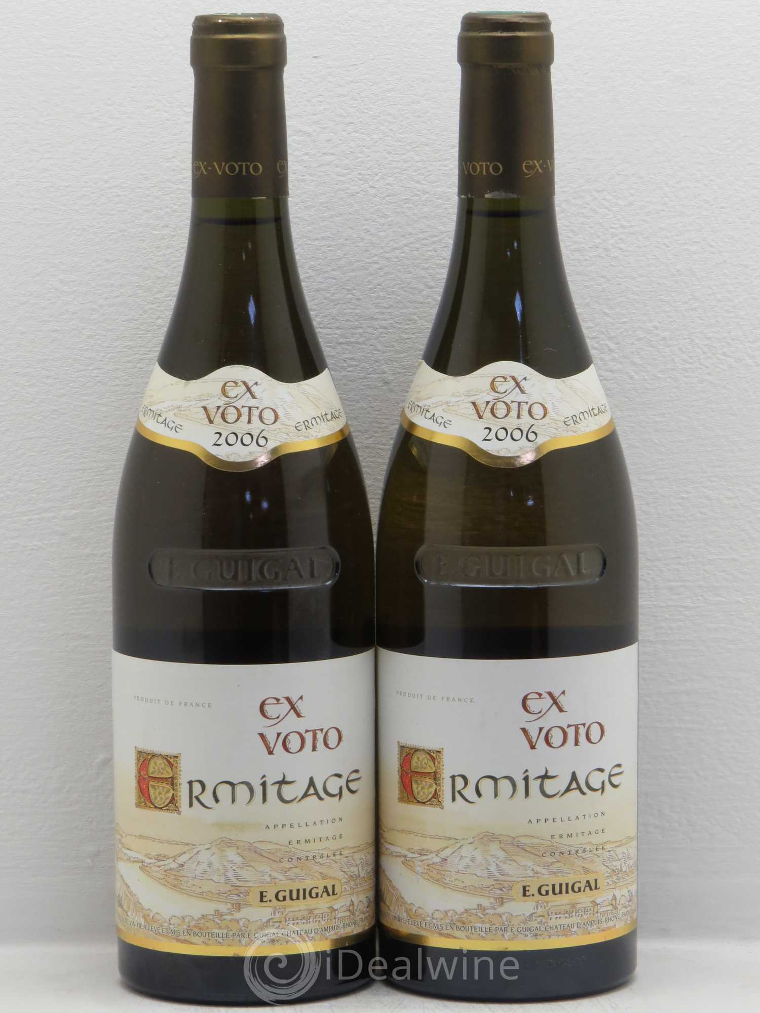 Ermitage Ex Voto Guigal 2006 - Lot de 2 bouteilles - 0