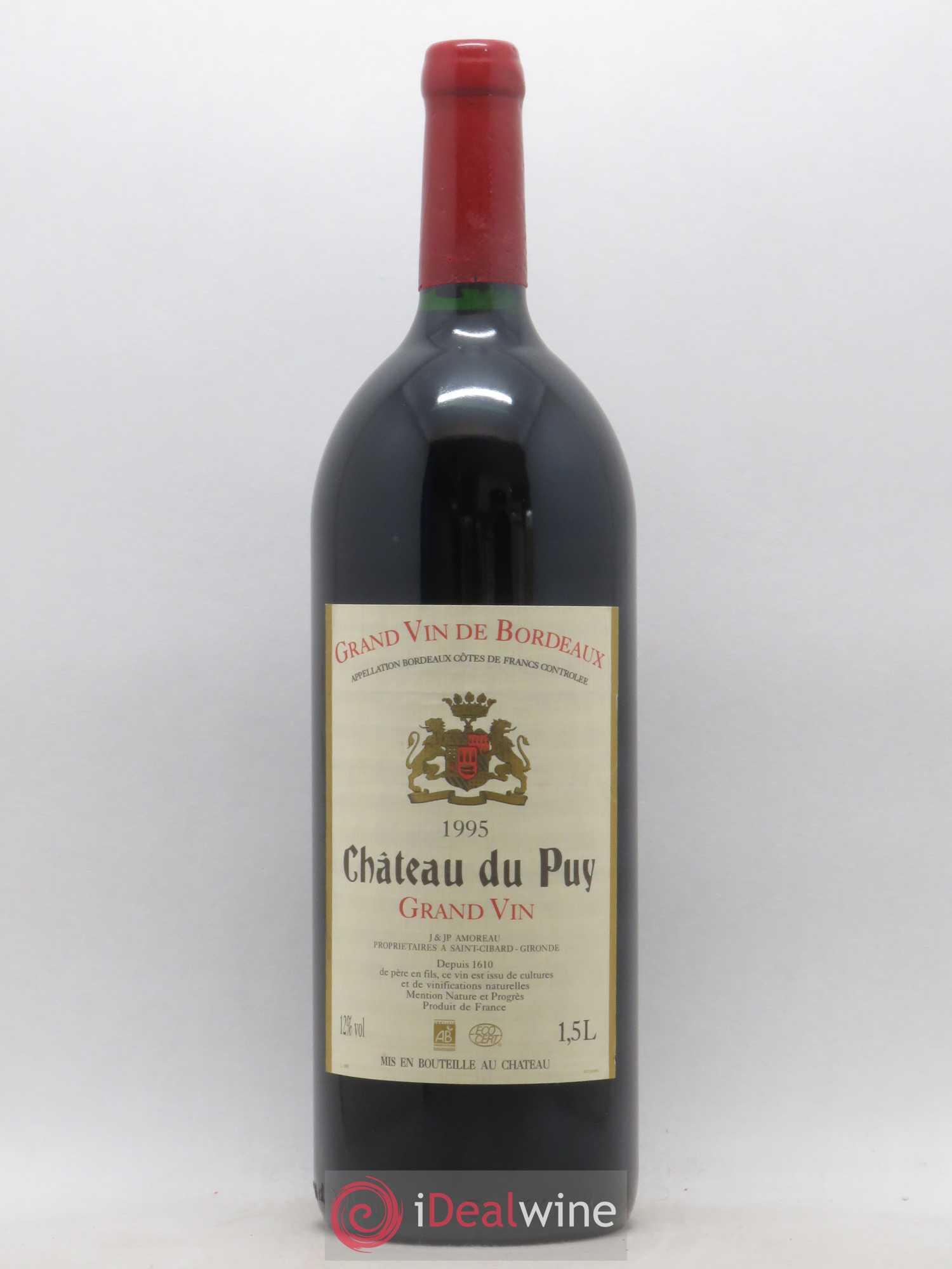 Château Le Puy 1995 - Lot de 1 magnum - 0