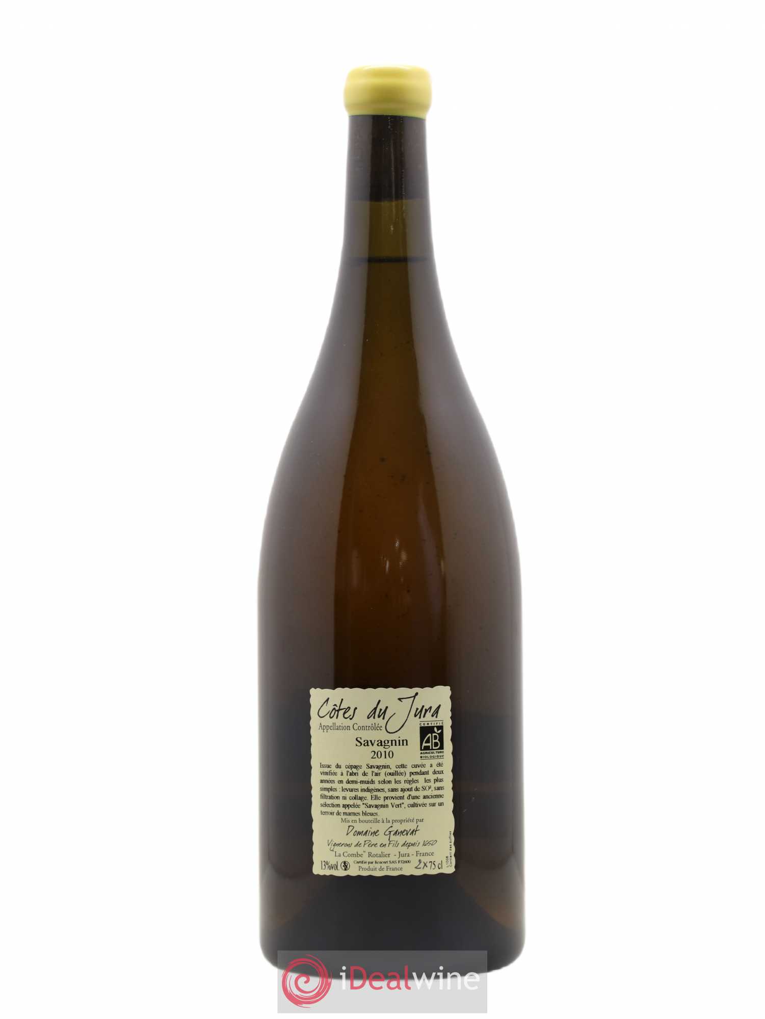 Côtes du Jura Les Chalasses Marnes Bleues Jean-François Ganevat (Domaine) 2010 - Lot de 1 magnum - 1