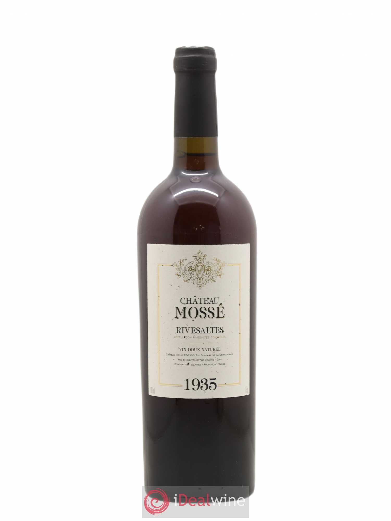 Rivesaltes Chateau Mosse 1935 - Posten von 1 Flasche - 0