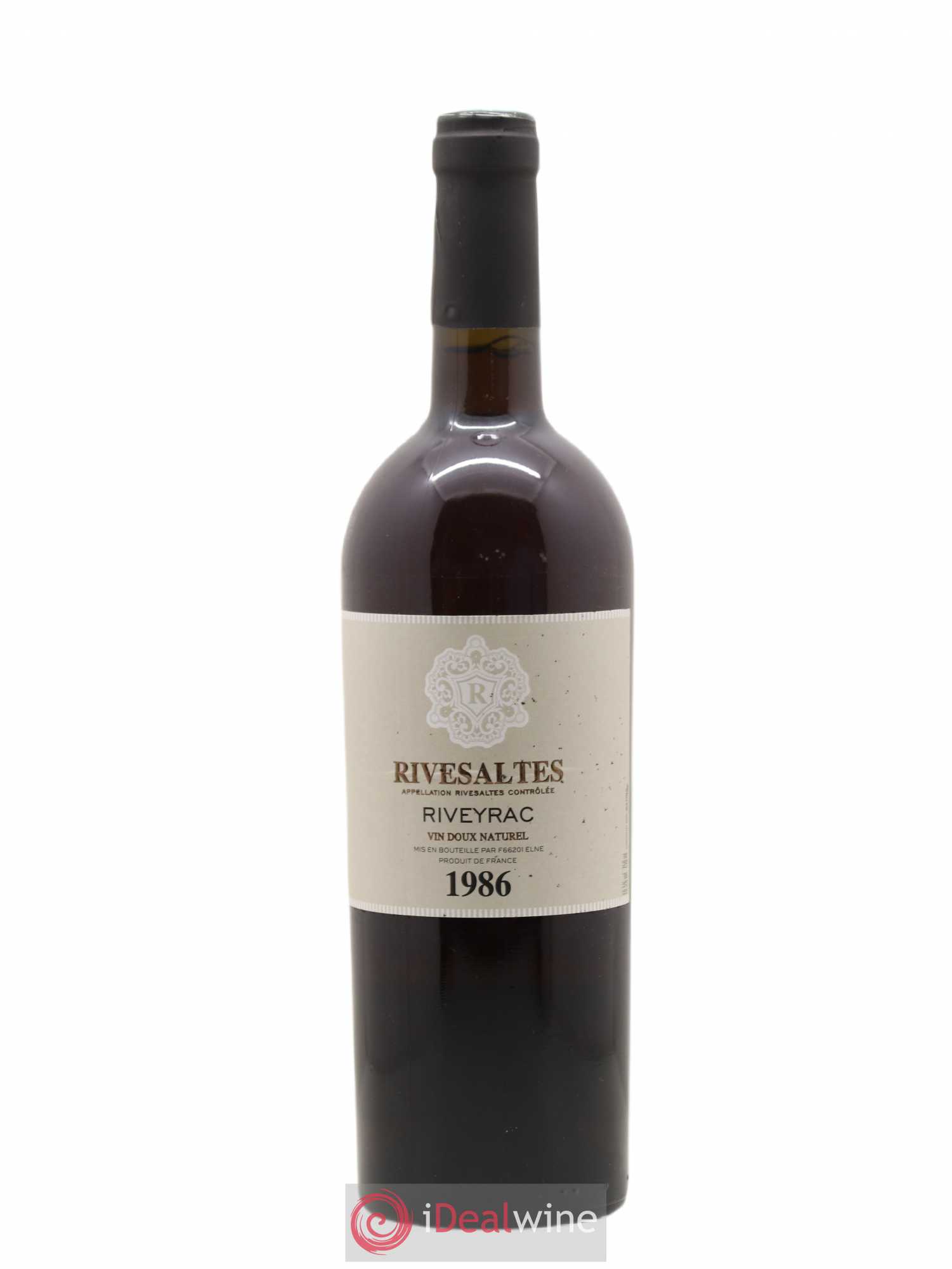 Rivesaltes Riveyrac (Domaine) 1986 - Posten von 1 Flasche - 0