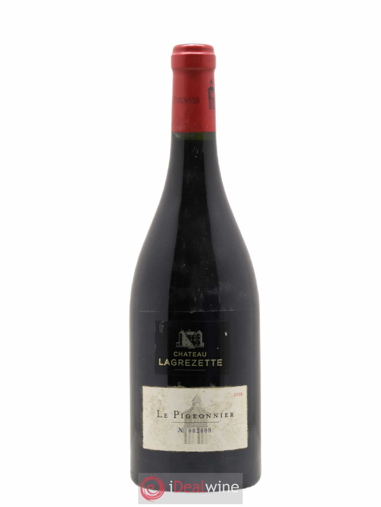 Cahors Château Lagrezette Le Pigeonnier Alain Dominique Perrin 2008 - Lot de 1 bouteille - 0