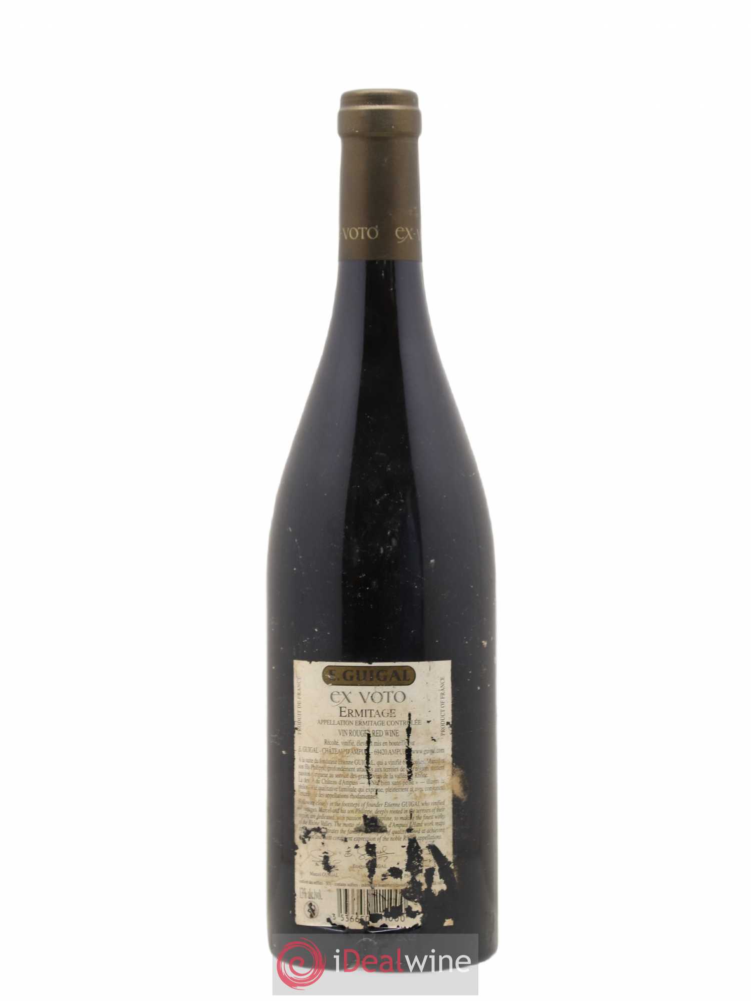 Ermitage Ex Voto Guigal 2009 - Lot de 1 bouteille - 1