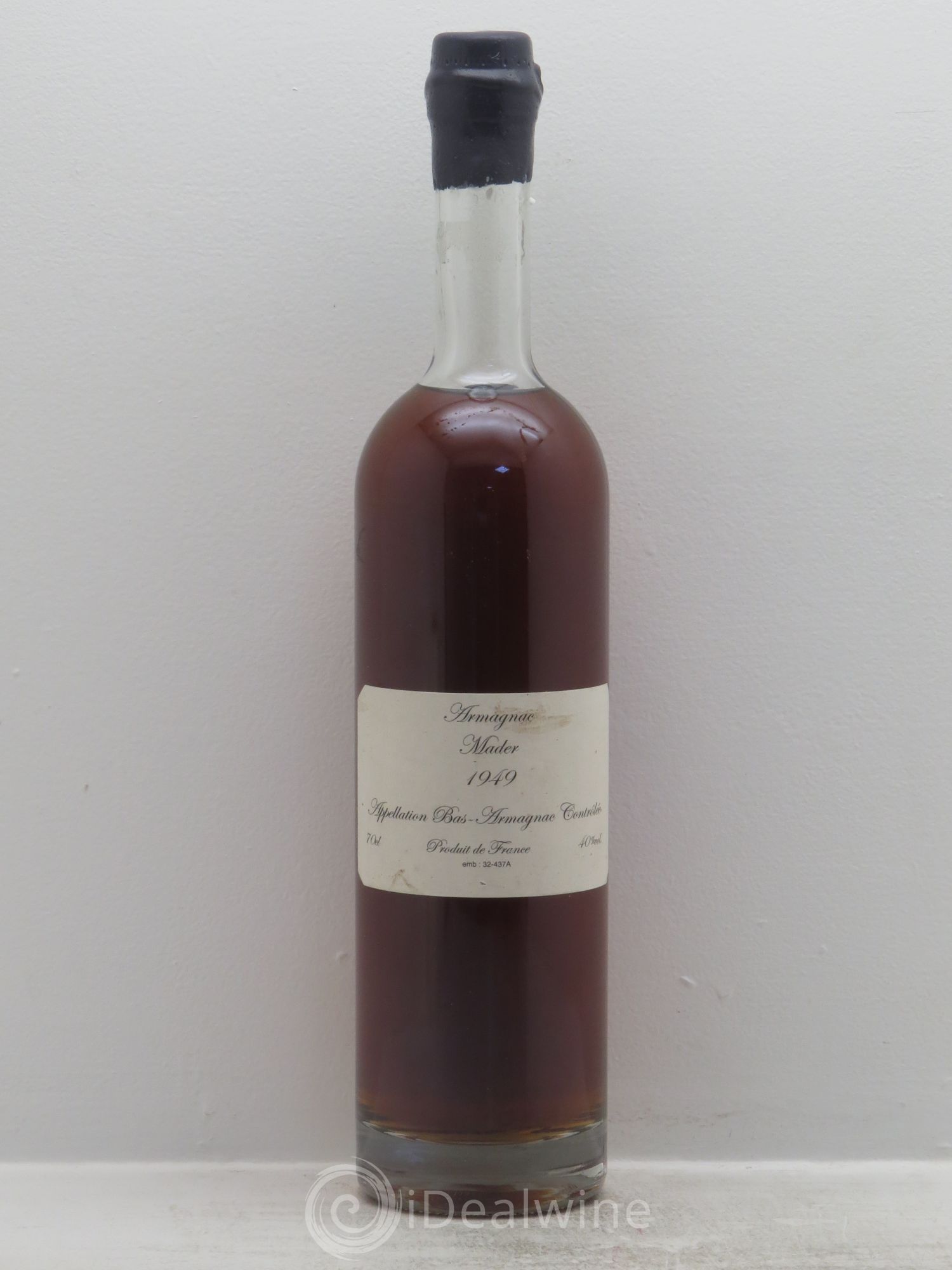 Bas-Armagnac 1949 - Posten von 1 Flasche - 0