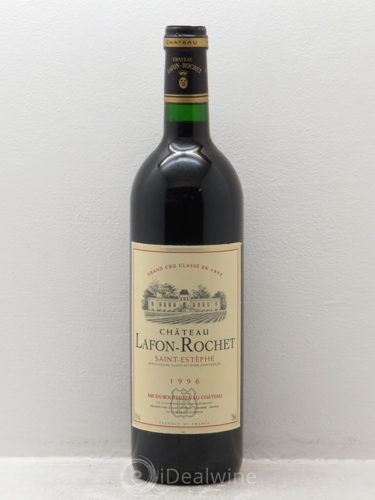 Château Lafon Rochet 4ème Grand Cru Classé 1996 - Lot de 1 bouteille - 0