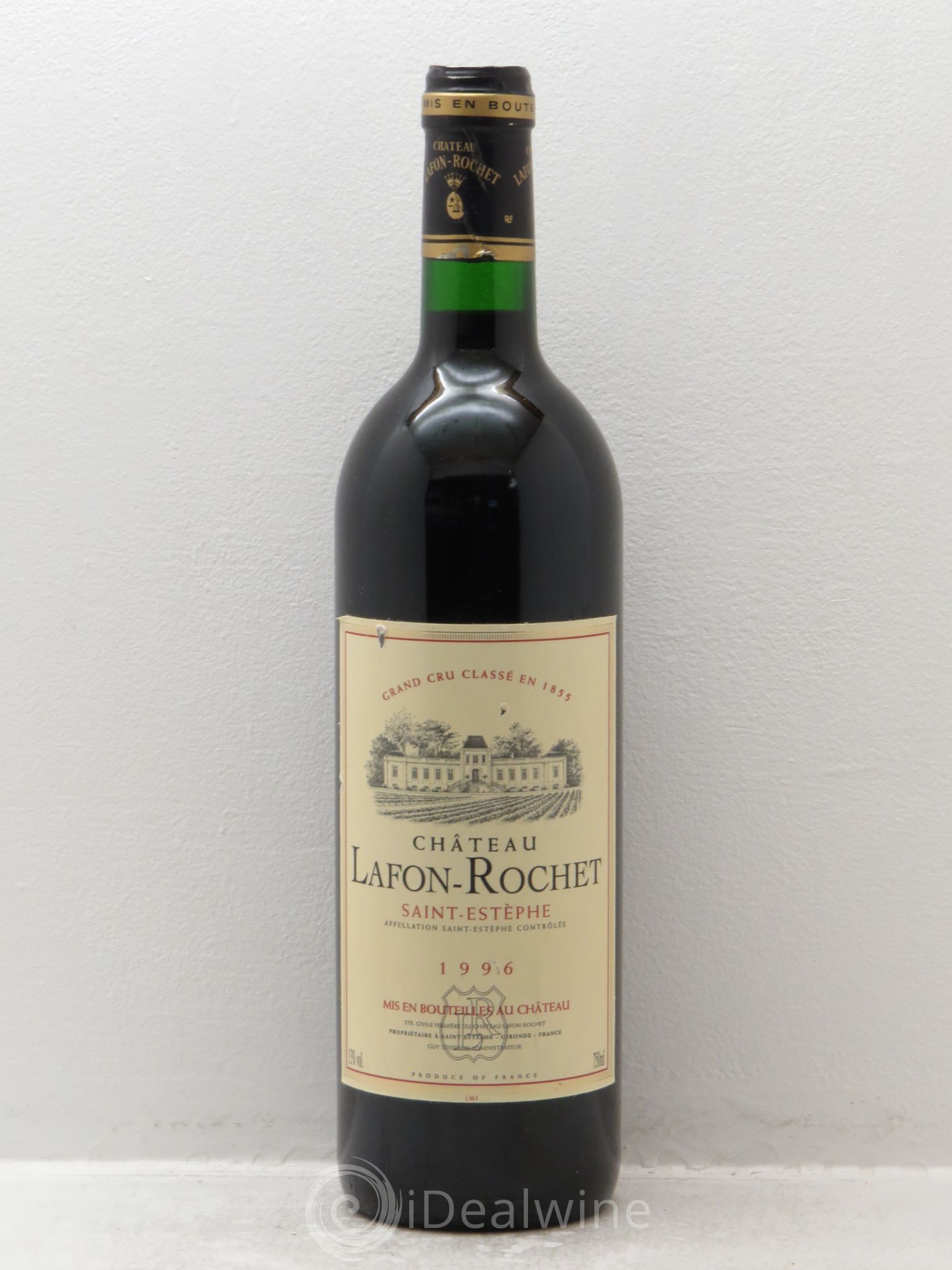 Château Lafon Rochet 4ème Grand Cru Classé 1996 - Lot de 1 bouteille - 0