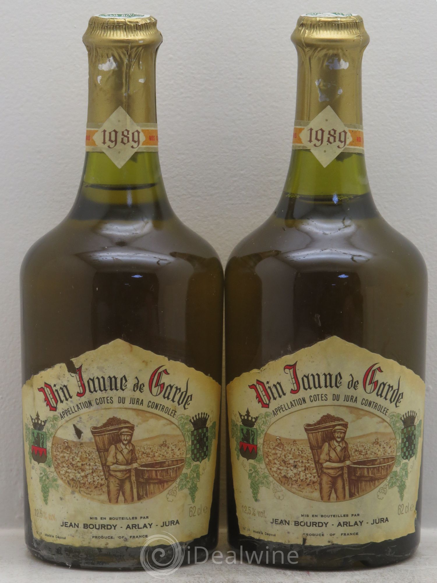 Château-Chalon Vin Jaune 1989 - Lot de 2 bouteilles - 0
