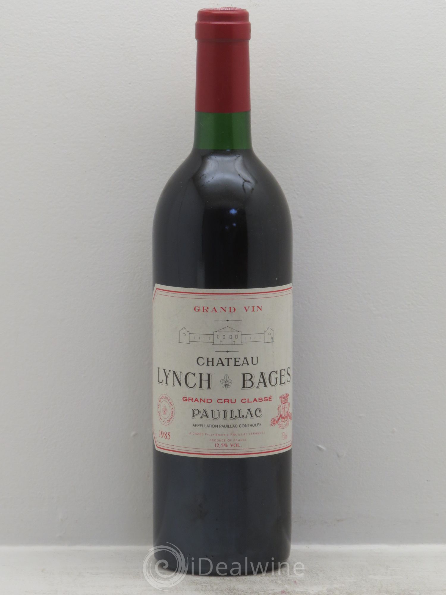 Château Lynch Bages 5ème Grand Cru Classé 1985 - Lot de 1 bouteille - 0