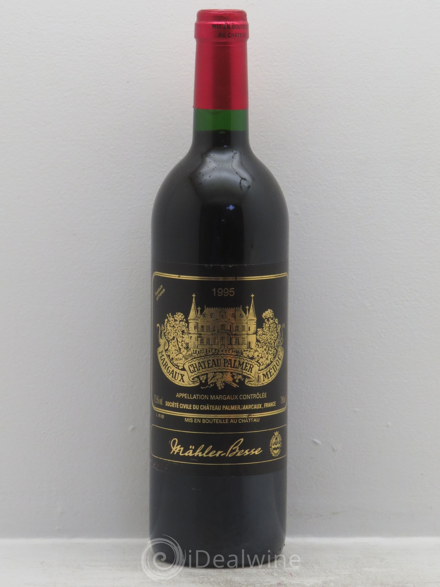 Château Palmer 3ème Grand Cru Classé 1995 - Lot de 1 bouteille - 0