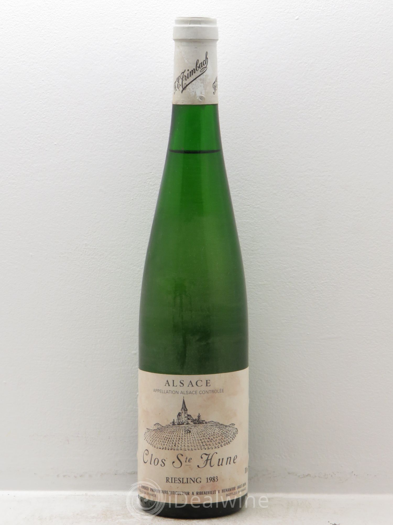 Alsace Riesling Clos Sainte-Hune Trimbach (Domaine) 1983 - Lot de 1 bouteille - 0
