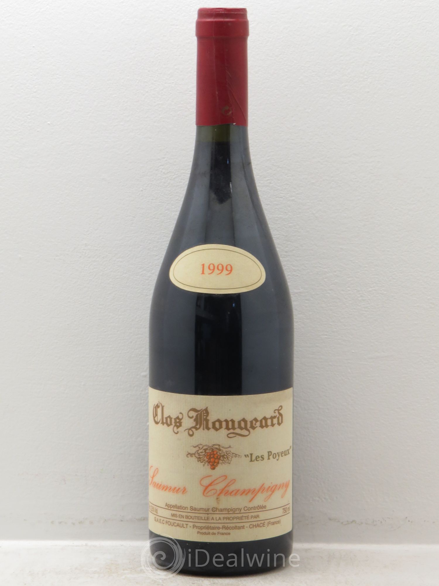 Saumur-Champigny Les Poyeux Clos Rougeard 1999 - Lot de 1 bouteille - 0