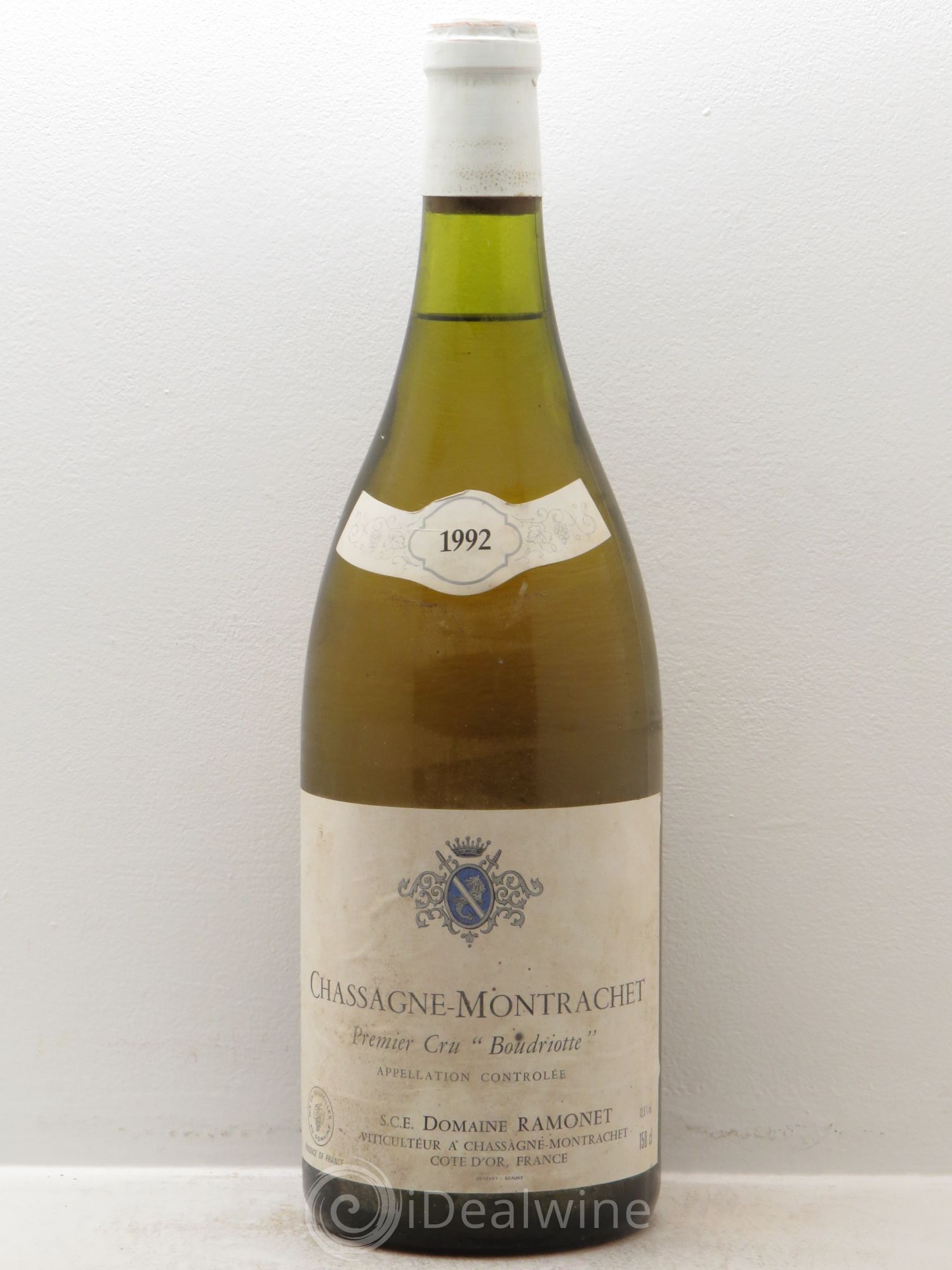 Chassagne-Montrachet 1er Cru Boudriotte Ramonet (Domaine) 1992 - Lot de 1 magnum - 0