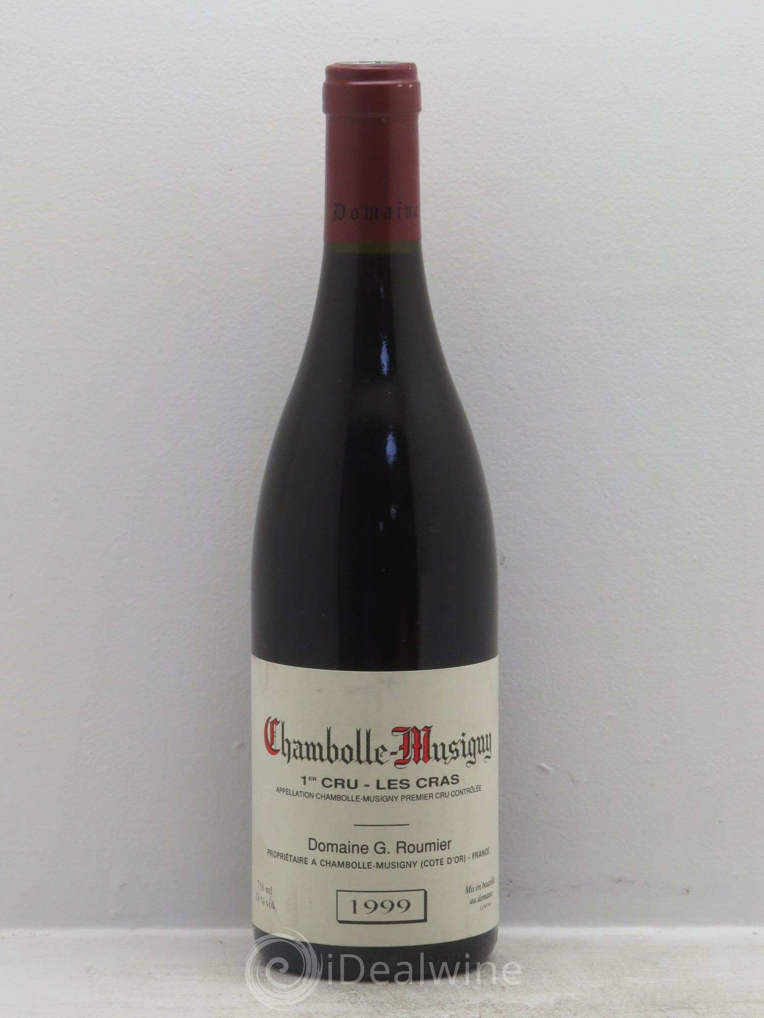 Chambolle-Musigny 1er Cru Les Cras Georges Roumier (Domaine) 1999 - Lot de 1 bouteille - 0