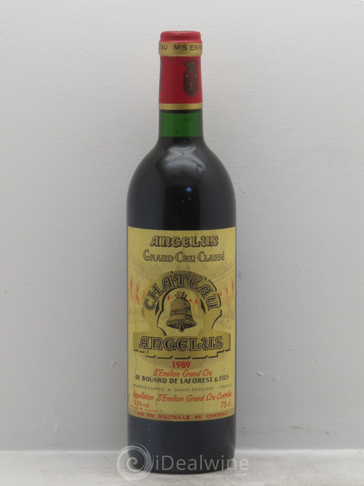 Château Angélus 1er Grand Cru Classé A 1989 - Lot de 1 bouteille - 0