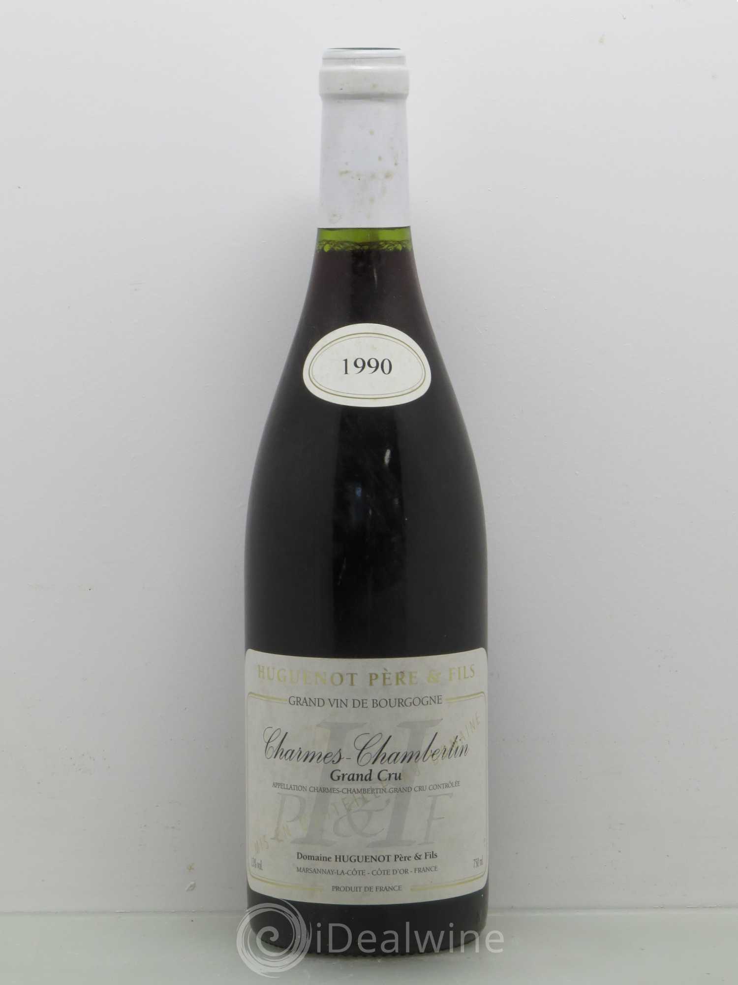 Charmes-Chambertin Grand Cru Huguenot 1990 - Posten von 1 Flasche - 0