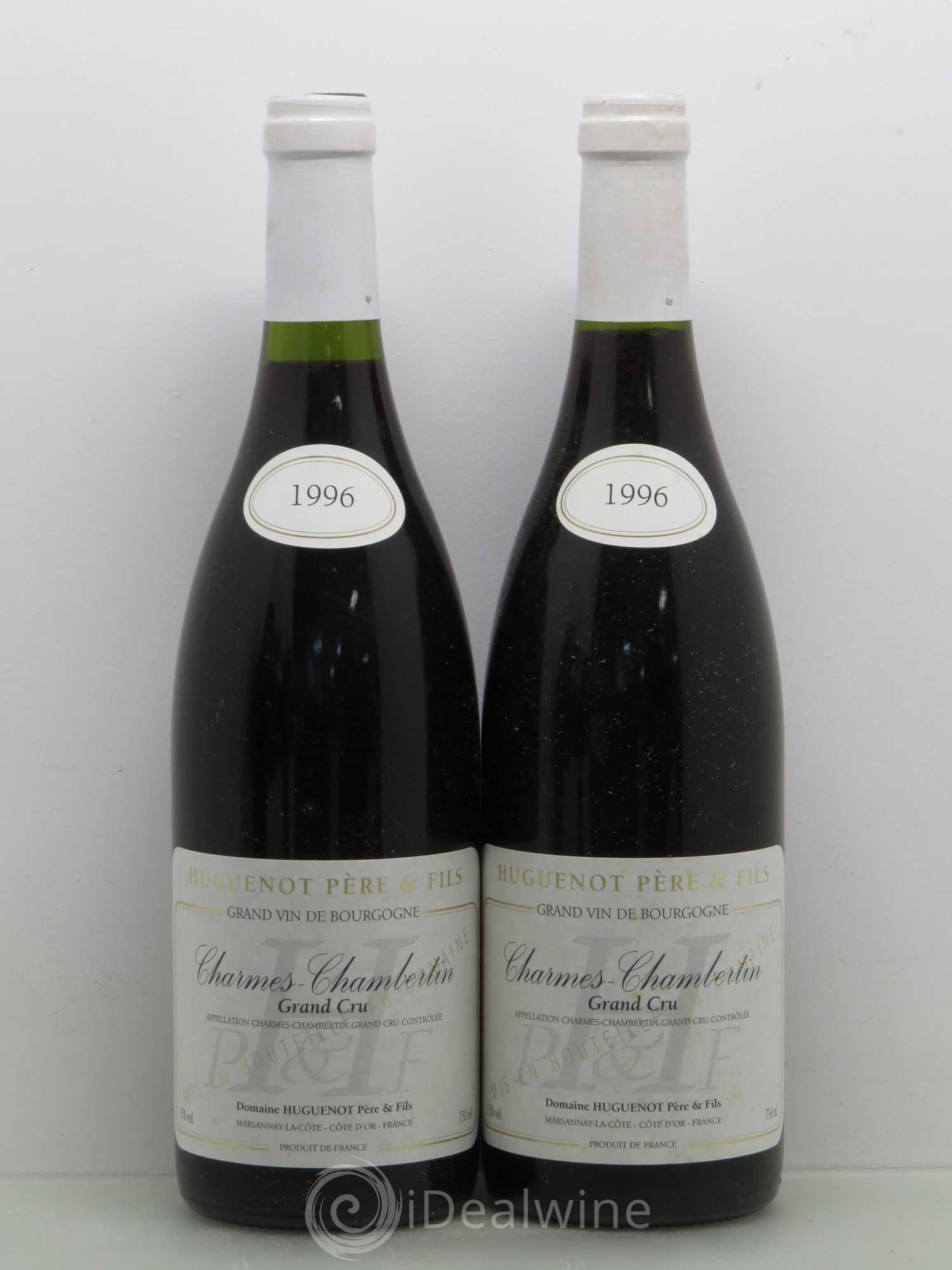 Charmes-Chambertin Grand Cru Huguenot 1996 - Posten von 5 Flaschen - 2