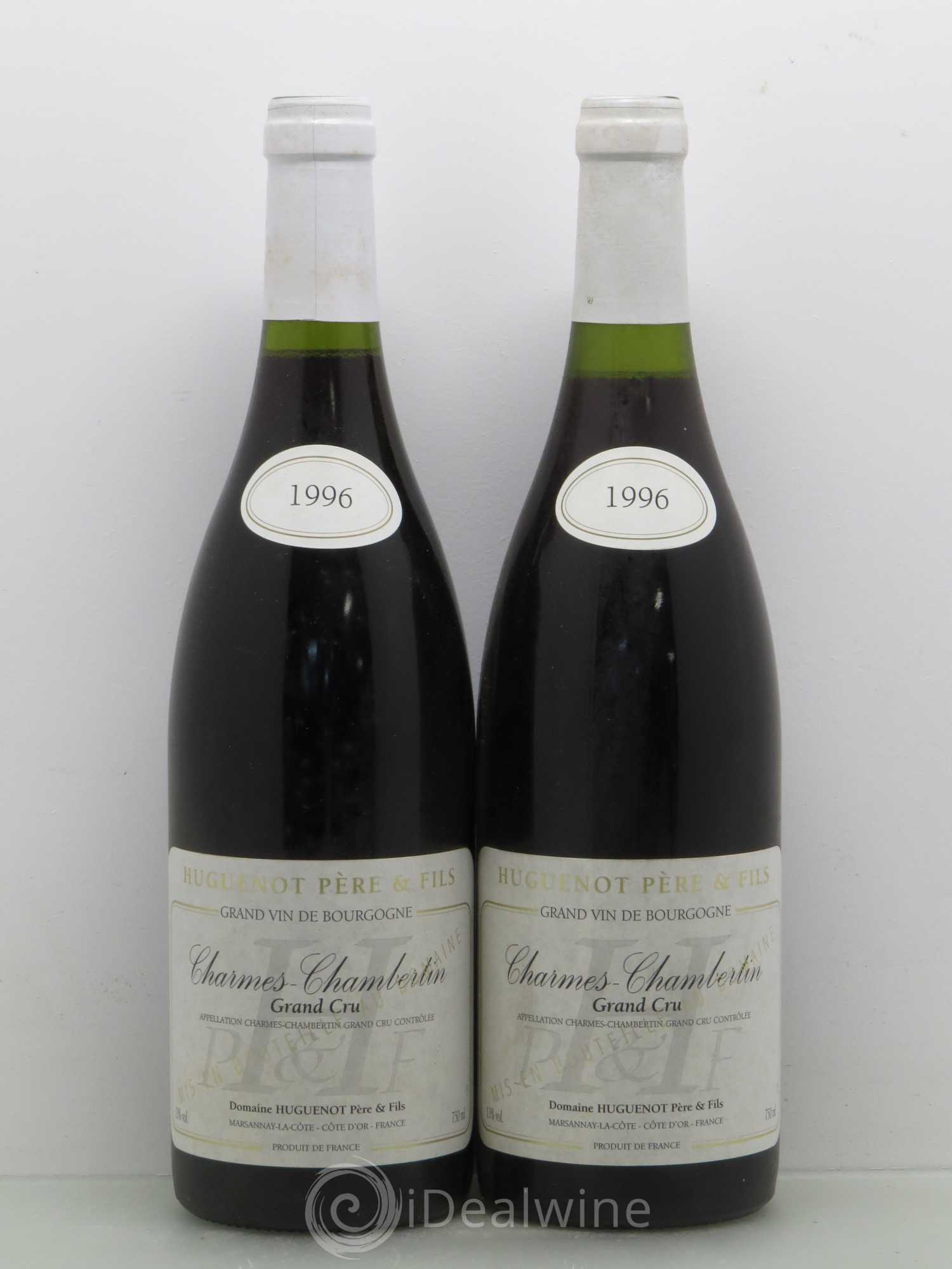 Charmes-Chambertin Grand Cru Huguenot 1996 - Posten von 2 Flaschen - 0
