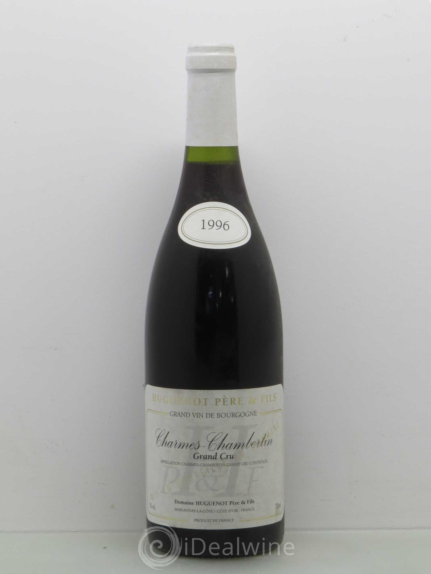 Charmes-Chambertin Grand Cru Huguenot 1996 - Posten von 1 Flasche - 0