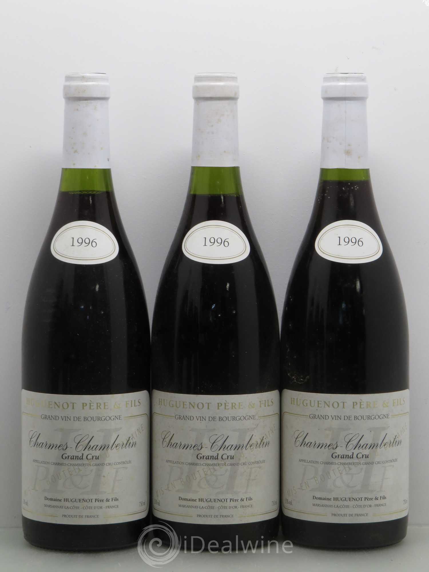 Charmes-Chambertin Grand Cru Huguenot 1996 - Lot de 6 bouteilles - 2