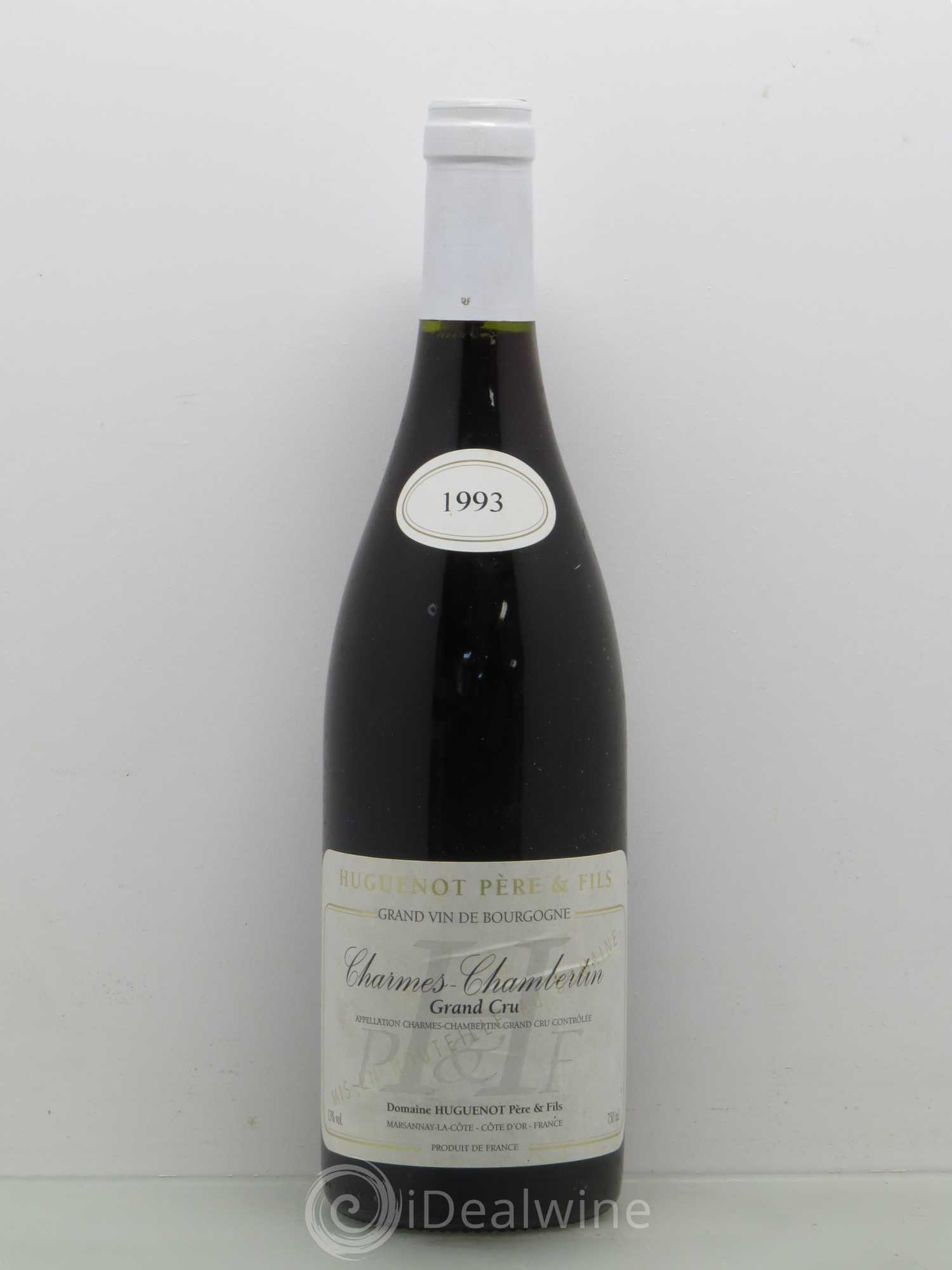Charmes-Chambertin Grand Cru Huguenot 1993 - Lot de 1 bouteille - 0