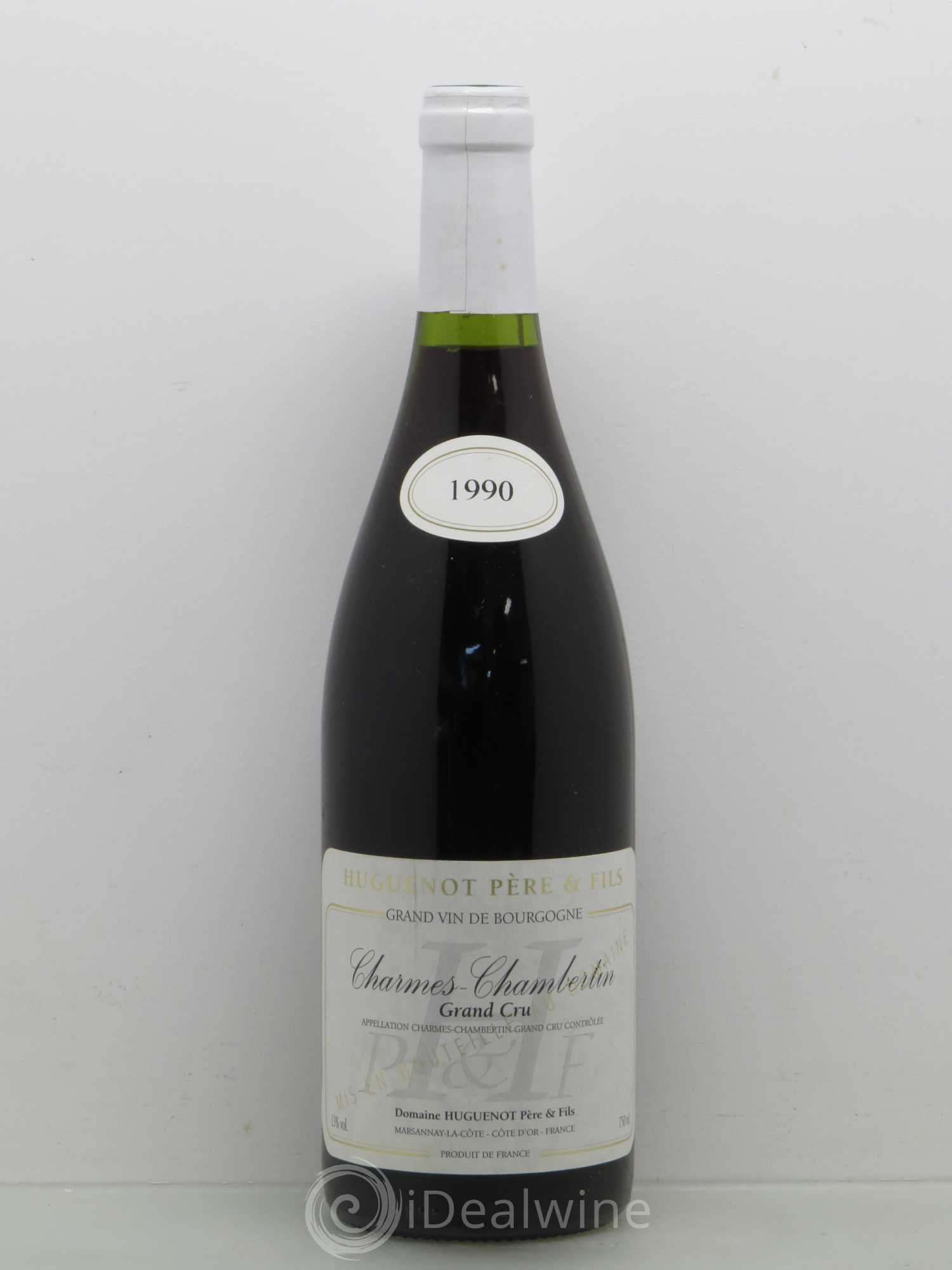 Charmes-Chambertin Grand Cru Huguenot 1990 - Posten von 1 Flasche - 0