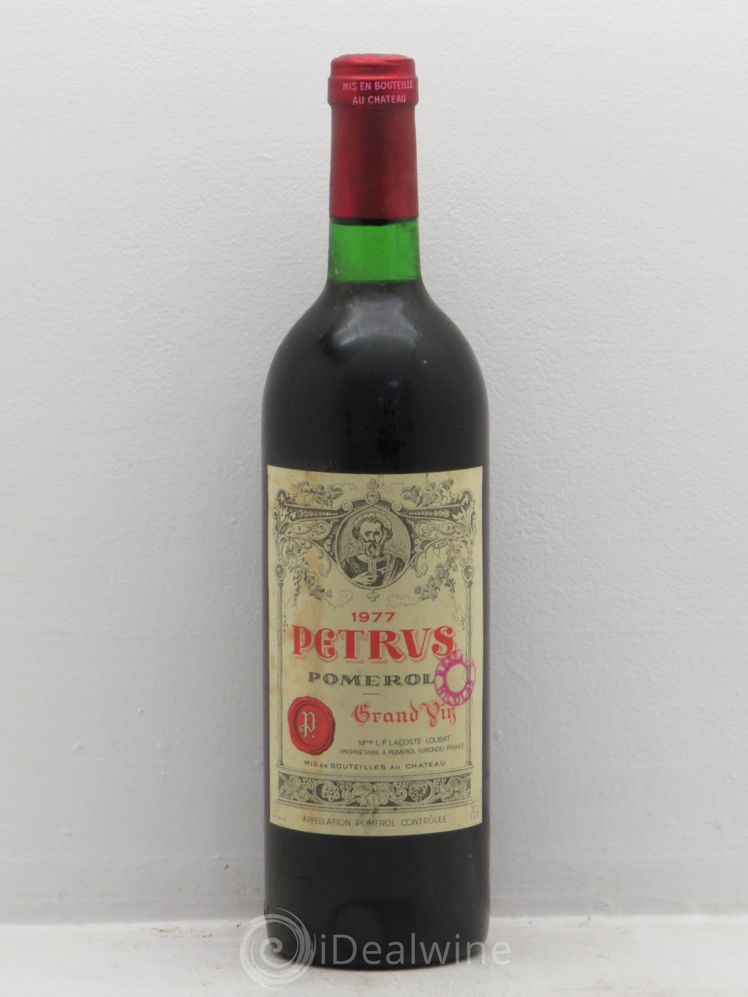 Petrus 1977 - Lot de 1 bouteille - 0