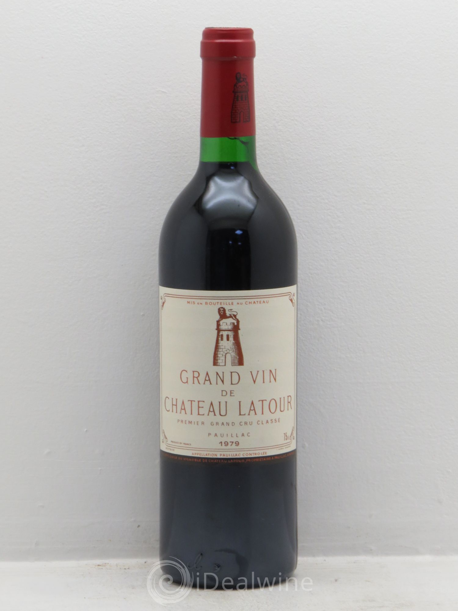 Château Latour 1er Grand Cru Classé 1979 - Lot de 1 bouteille - 0