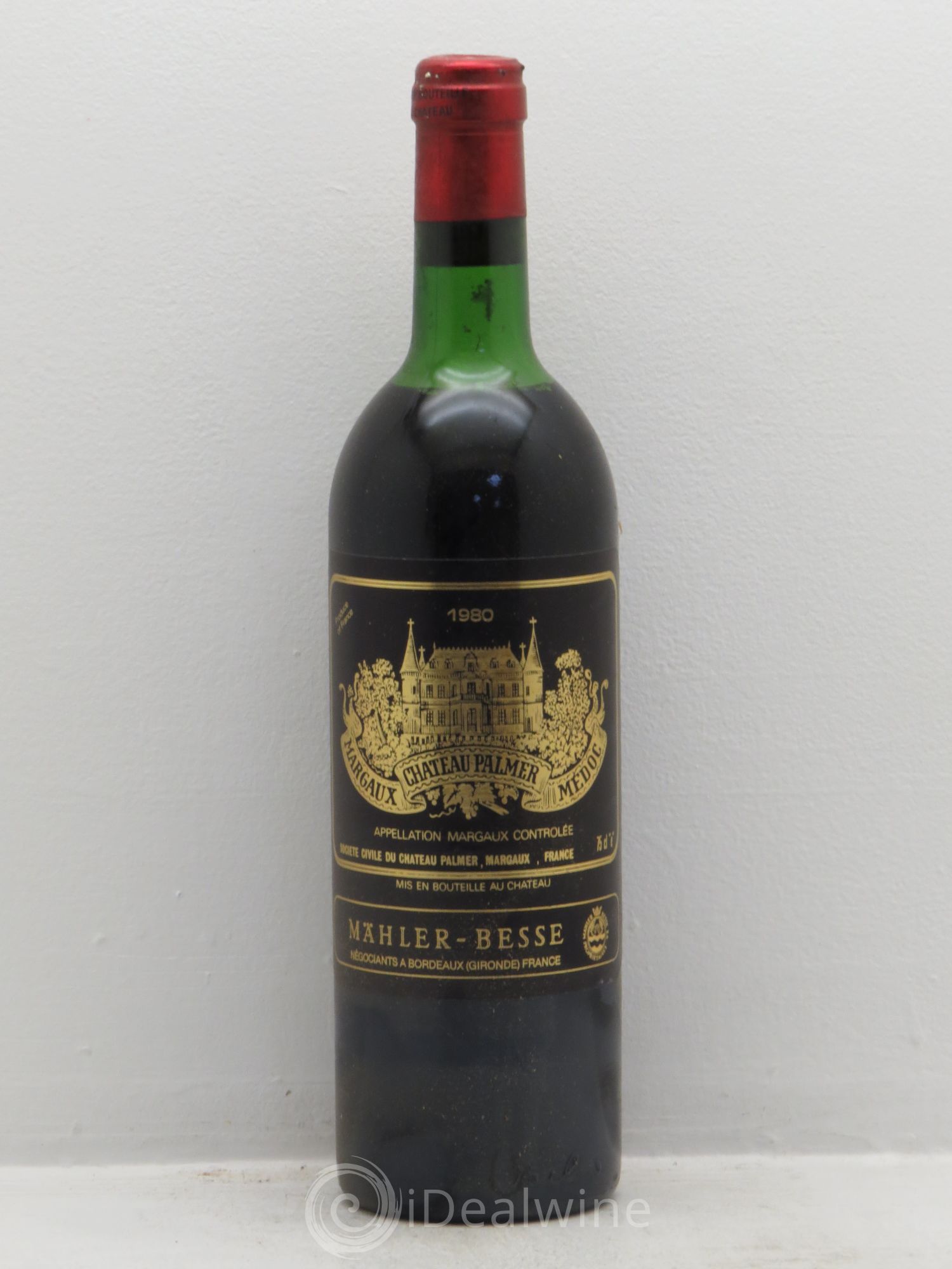 Château Palmer 3ème Grand Cru Classé 1980 - Lot de 6 bouteilles - 0