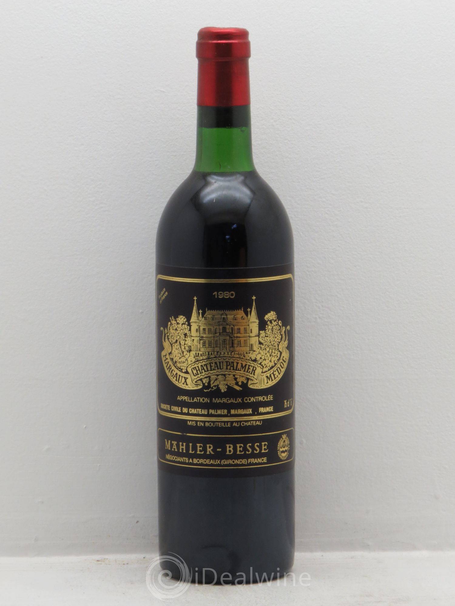 Château Palmer 3ème Grand Cru Classé 1980 - Lot de 1 bouteille - 0