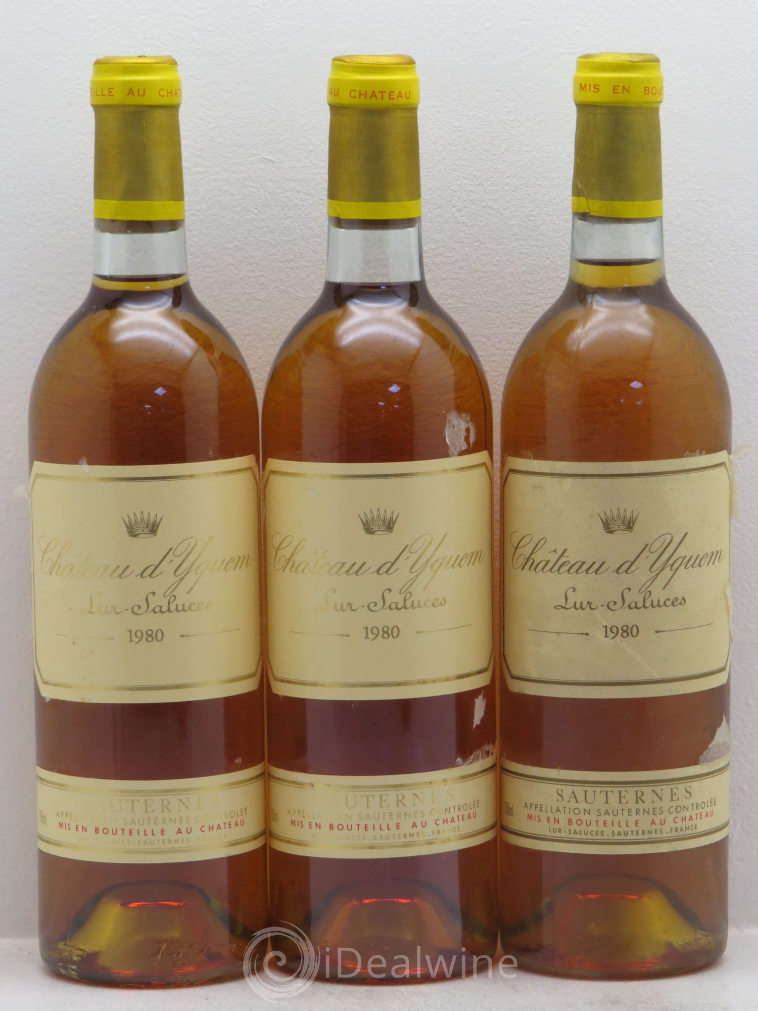 Château d' Yquem 1er Cru Classé Supérieur 1980 - Lotto di 6 bottiglie - 2