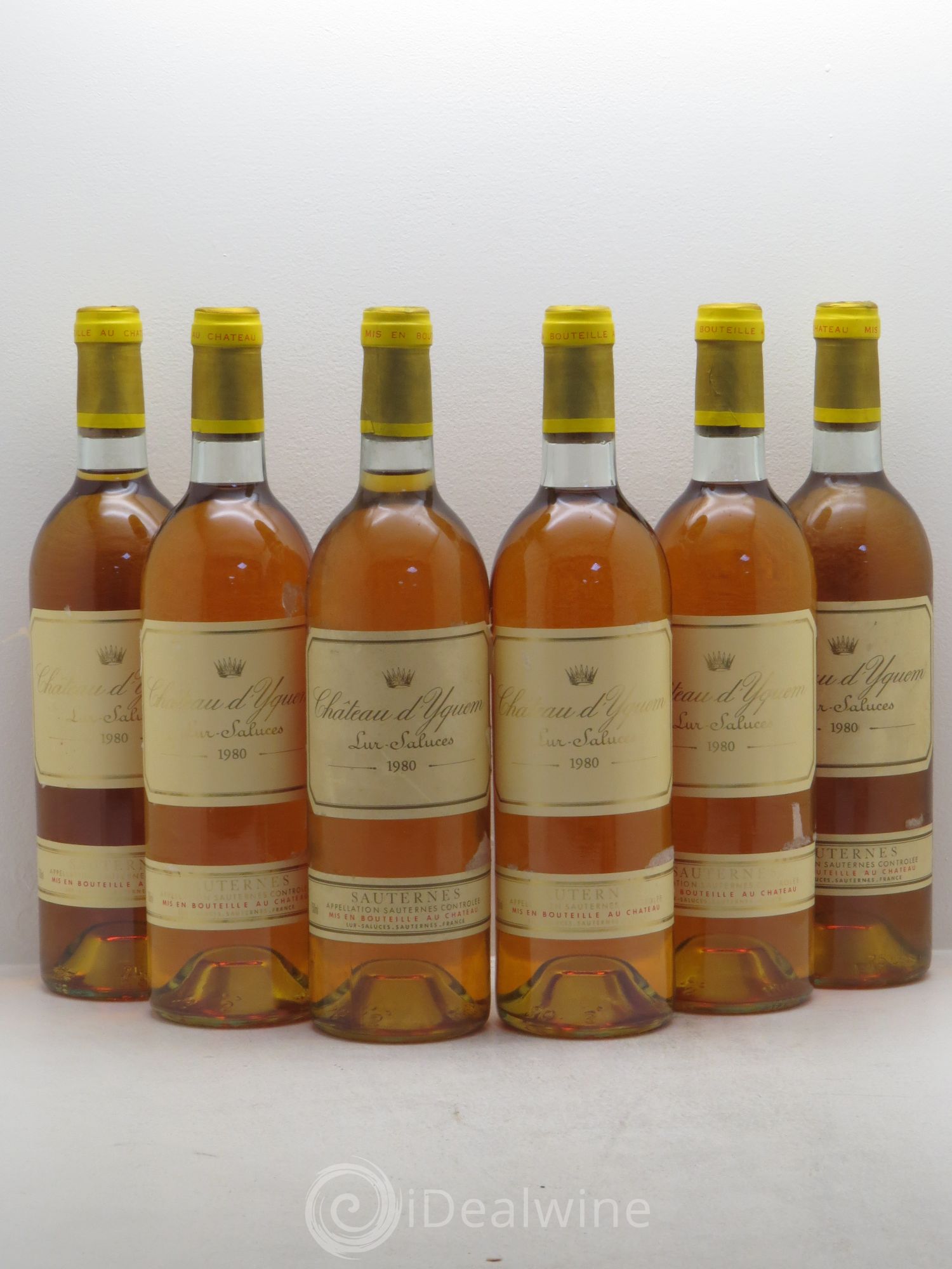 Château d' Yquem 1er Cru Classé Supérieur 1980 - Lotto di 6 bottiglie - 0