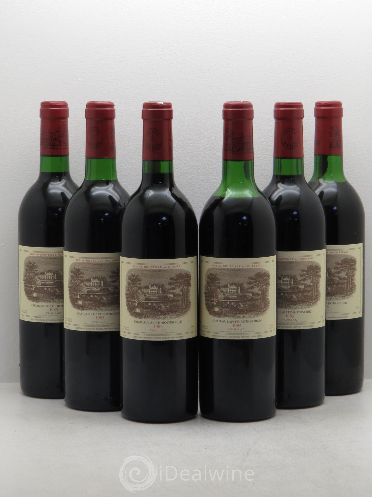 Château Lafite Rothschild 1er Grand Cru Classé 1983 - Lot de 6 bouteilles - 0