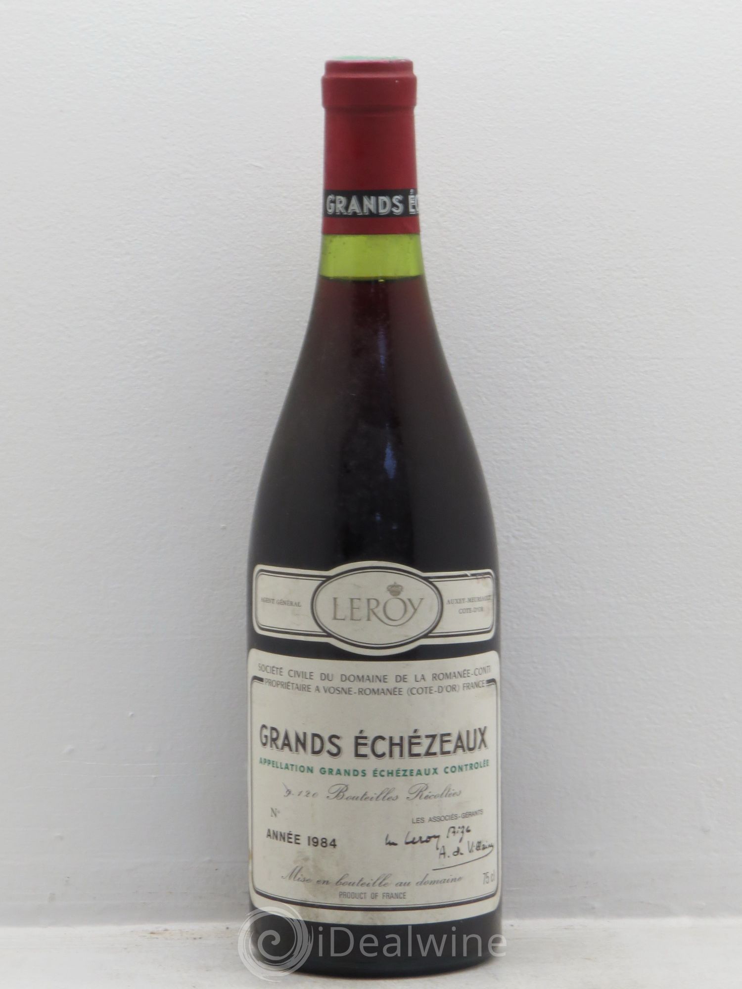 Grands-Echezeaux Grand Cru Domaine de la Romanée-Conti 1984 - Lot de 1 bouteille - 0