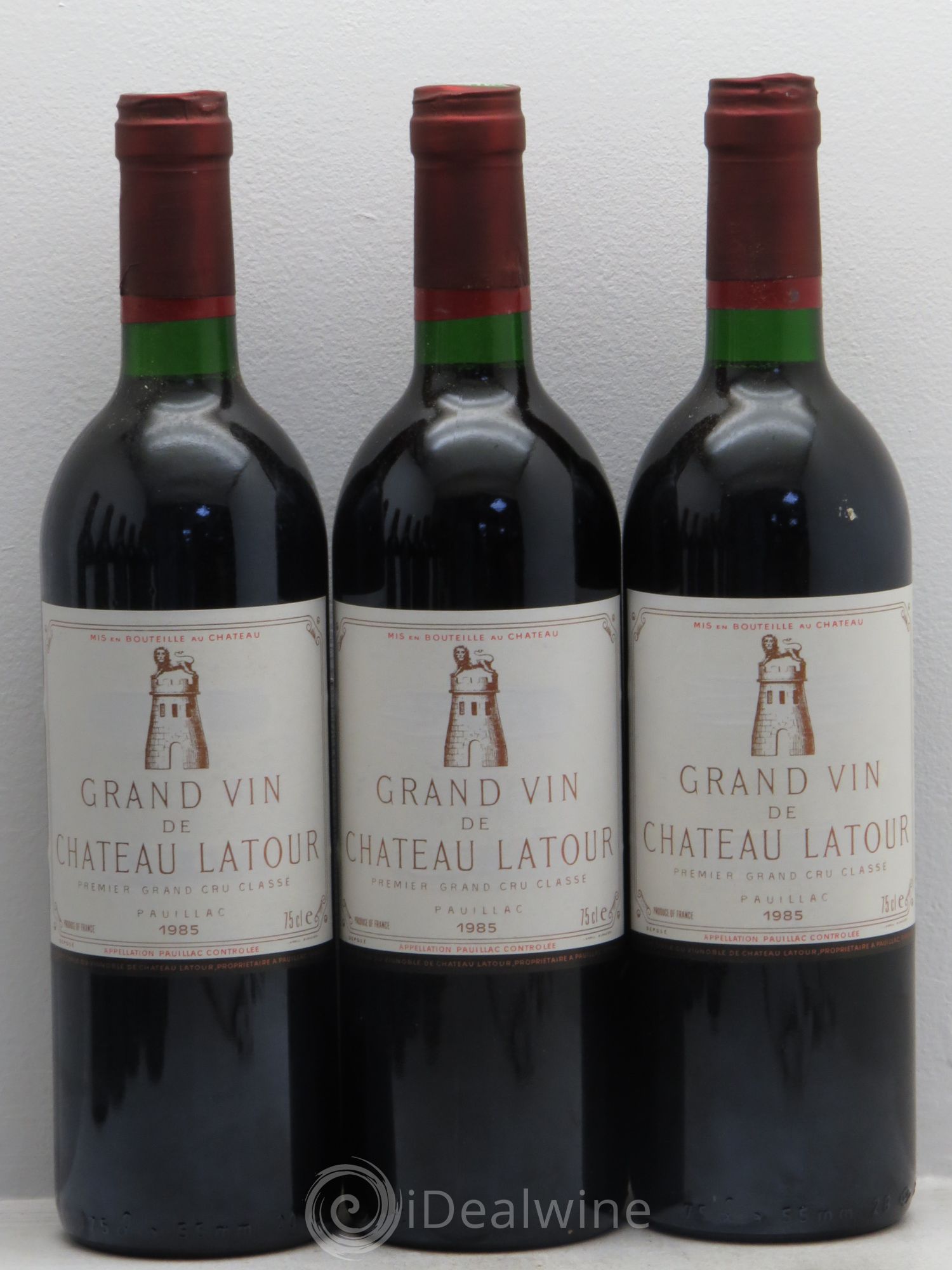 Château Latour 1er Grand Cru Classé 1985 - Lot de 12 bouteilles - 1