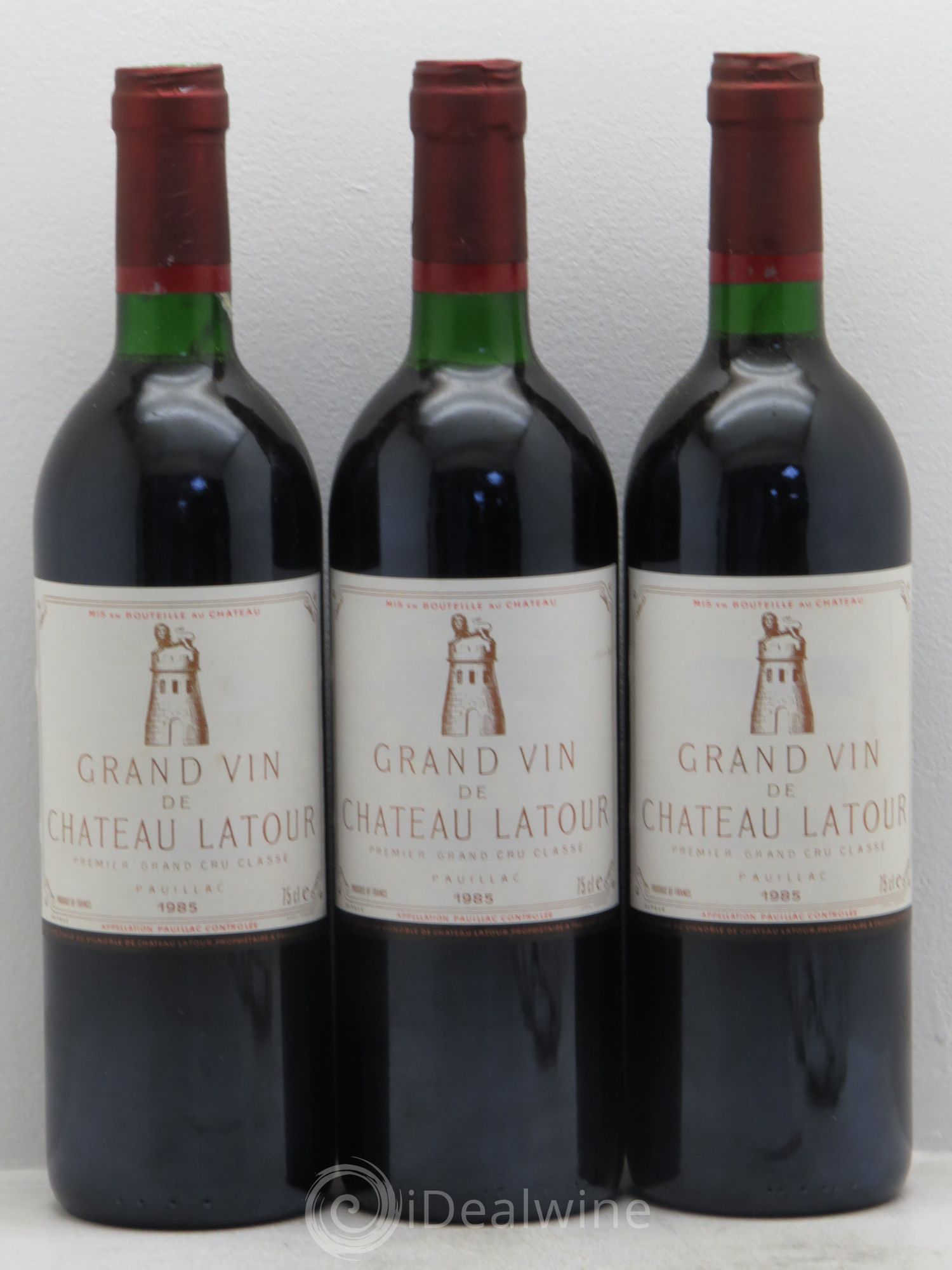 Château Latour 1er Grand Cru Classé 1985 - Lot de 12 bouteilles - 4