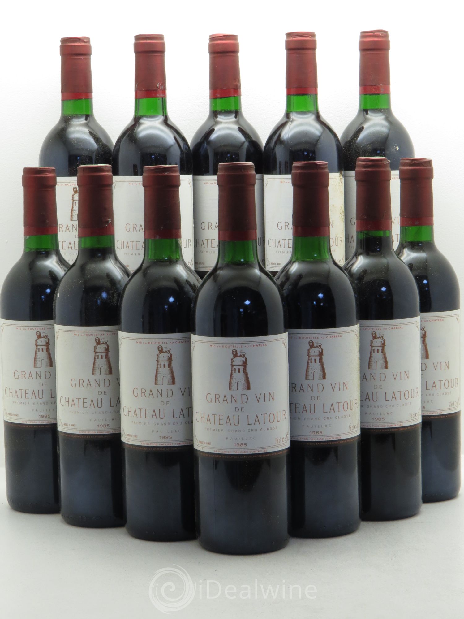 Château Latour 1er Grand Cru Classé 1985 - Lot de 12 bouteilles - 0