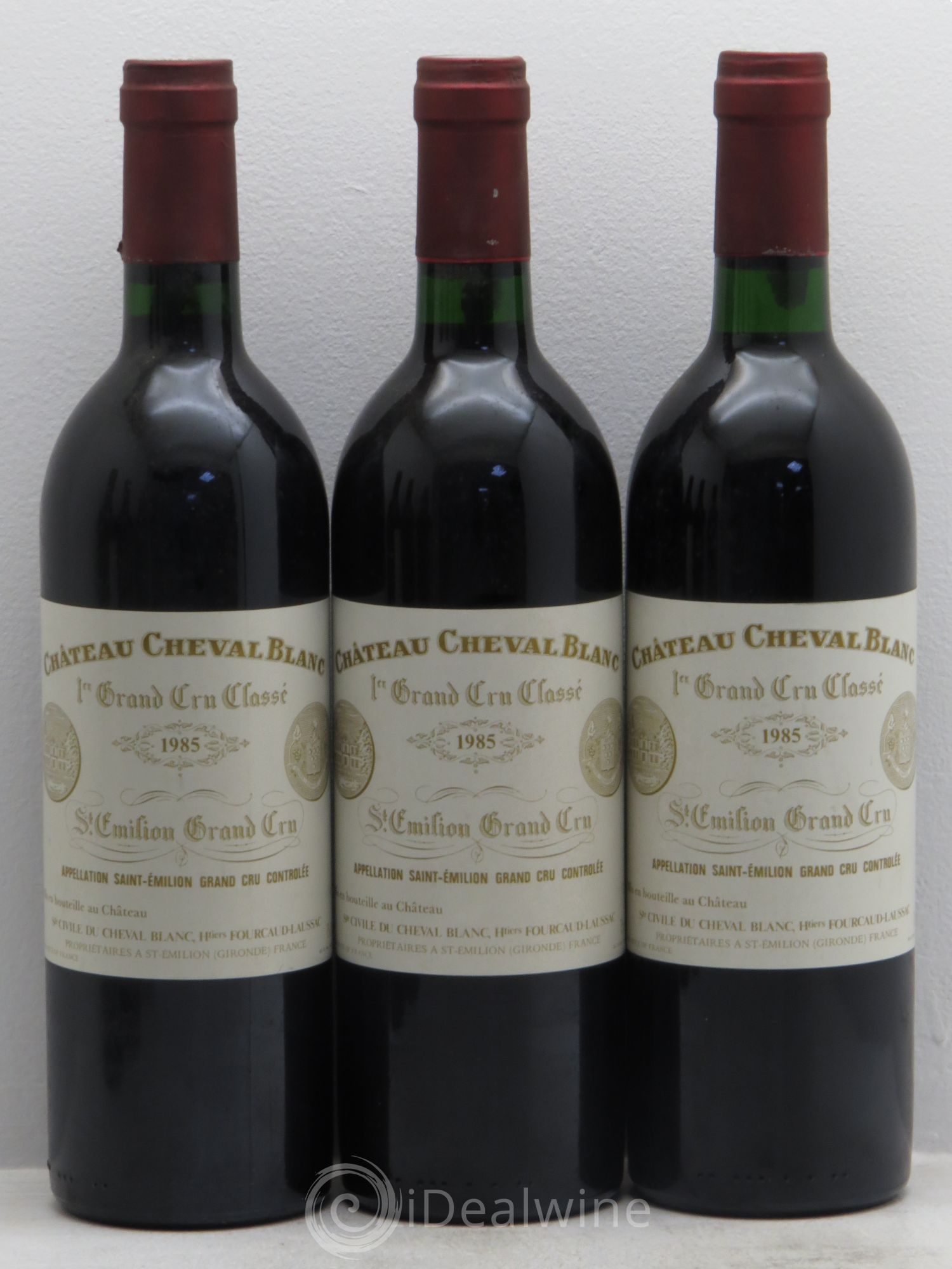 Château Cheval Blanc 1er Grand Cru Classé A 1985 - Lot de 6 bouteilles - 1